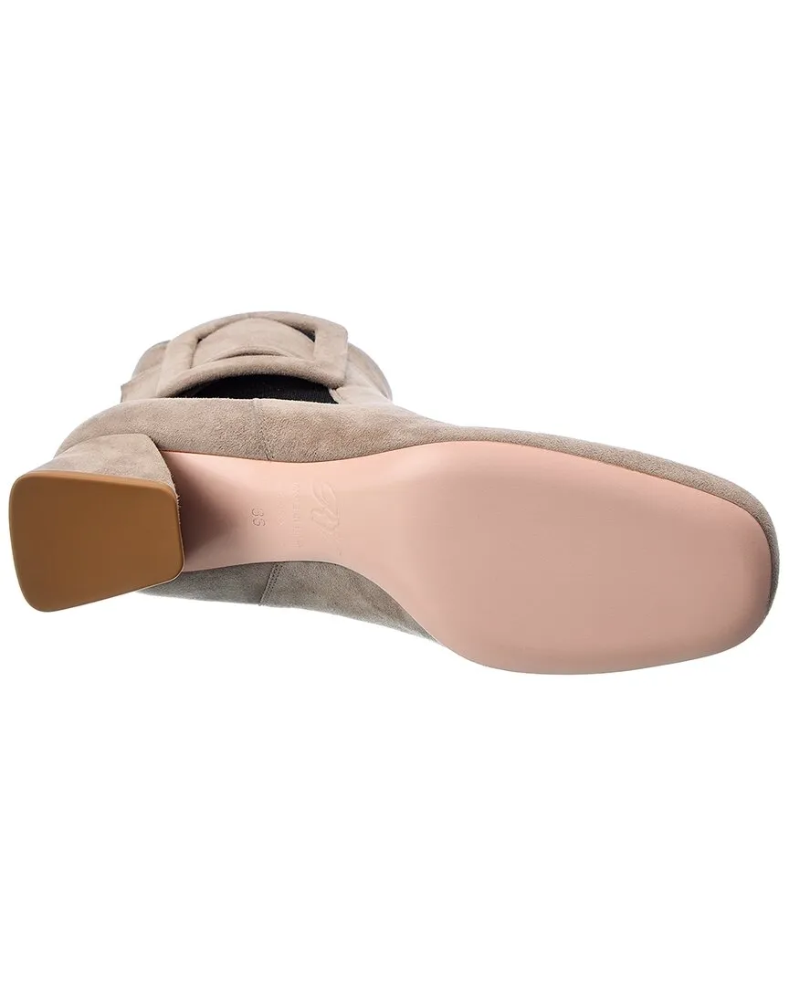 Roger Vivier Tres Vivier Wildleder Bootie Schuhe_Roger-Vivier