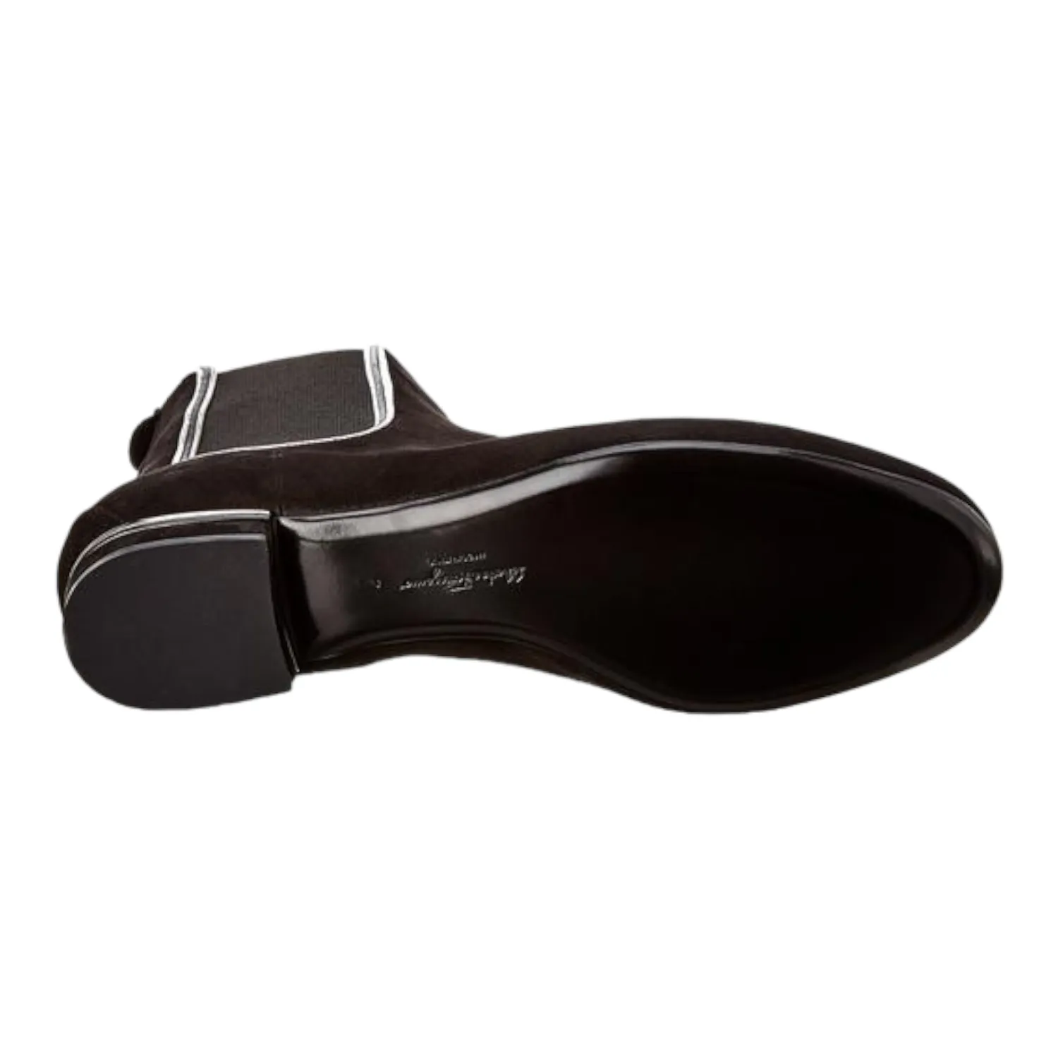 SALVATORE FERRAGAMO Aicha Damen 724947 Schwarze Stiefel ecco Schuhe