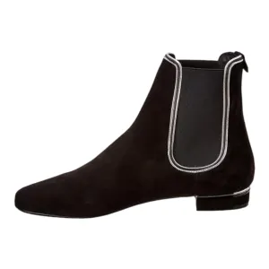 SALVATORE FERRAGAMO Aicha Damen 724947 Schwarze Stiefel ecco Schuhe