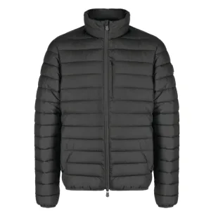 Save The Duck Men Erion Black Gepolsterte Daunenjacke