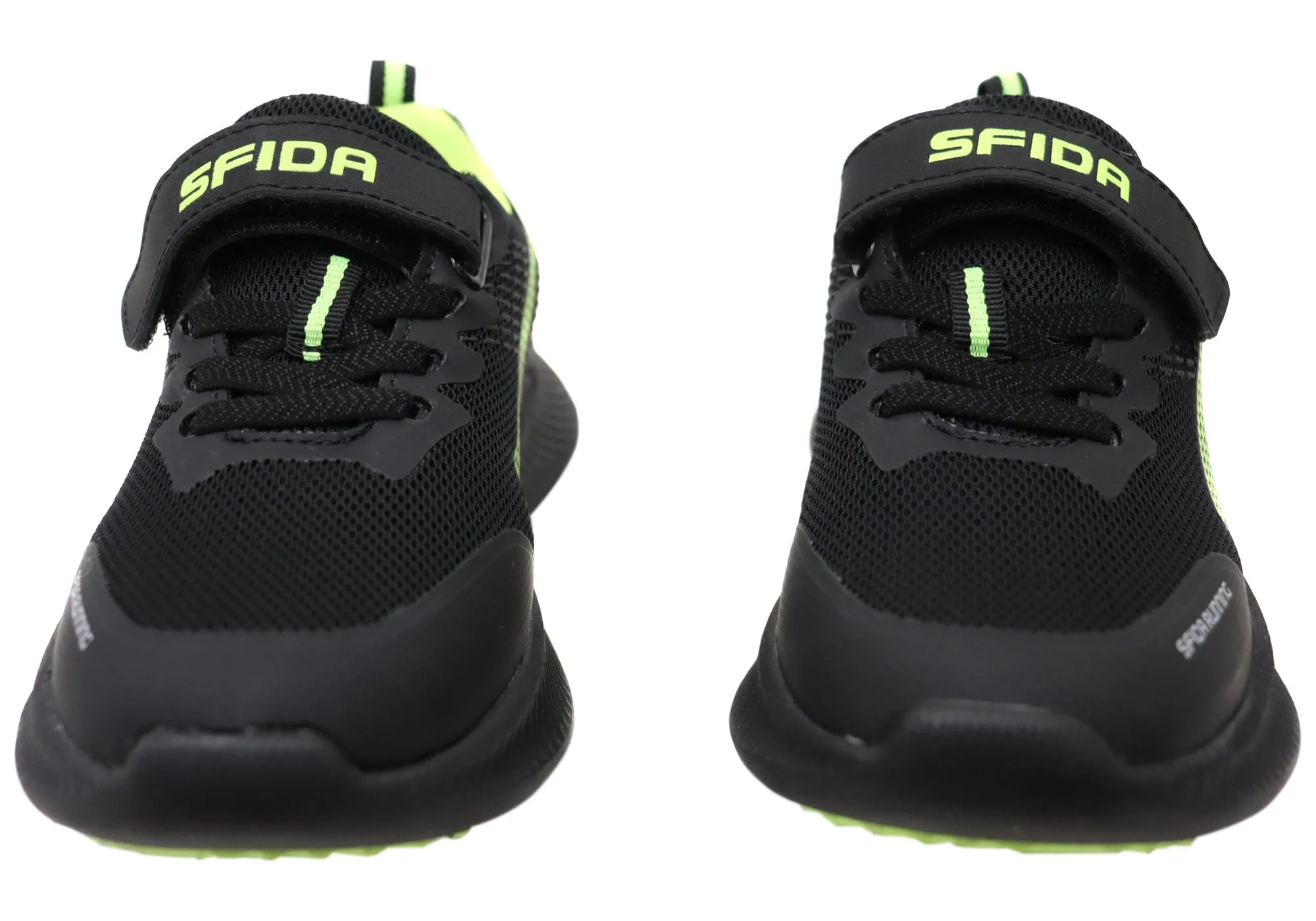 Sfida Kaleido Kids Jungen Bequeme Schuhe mit verstellbarem Riemen Sportschuhe Sfida Schuhe