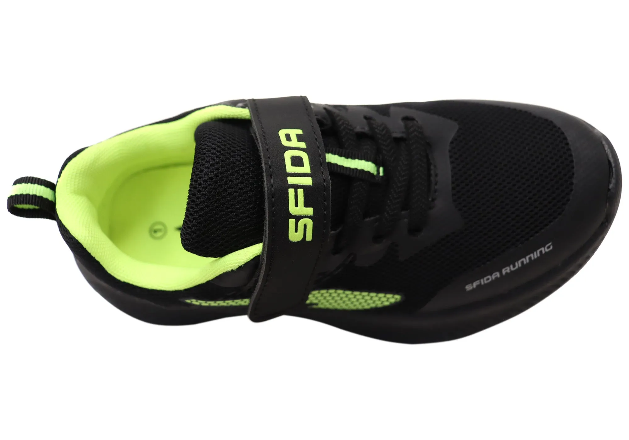 Sfida Kaleido Kids Jungen Bequeme Schuhe mit verstellbarem Riemen Sportschuhe Sfida Schuhe