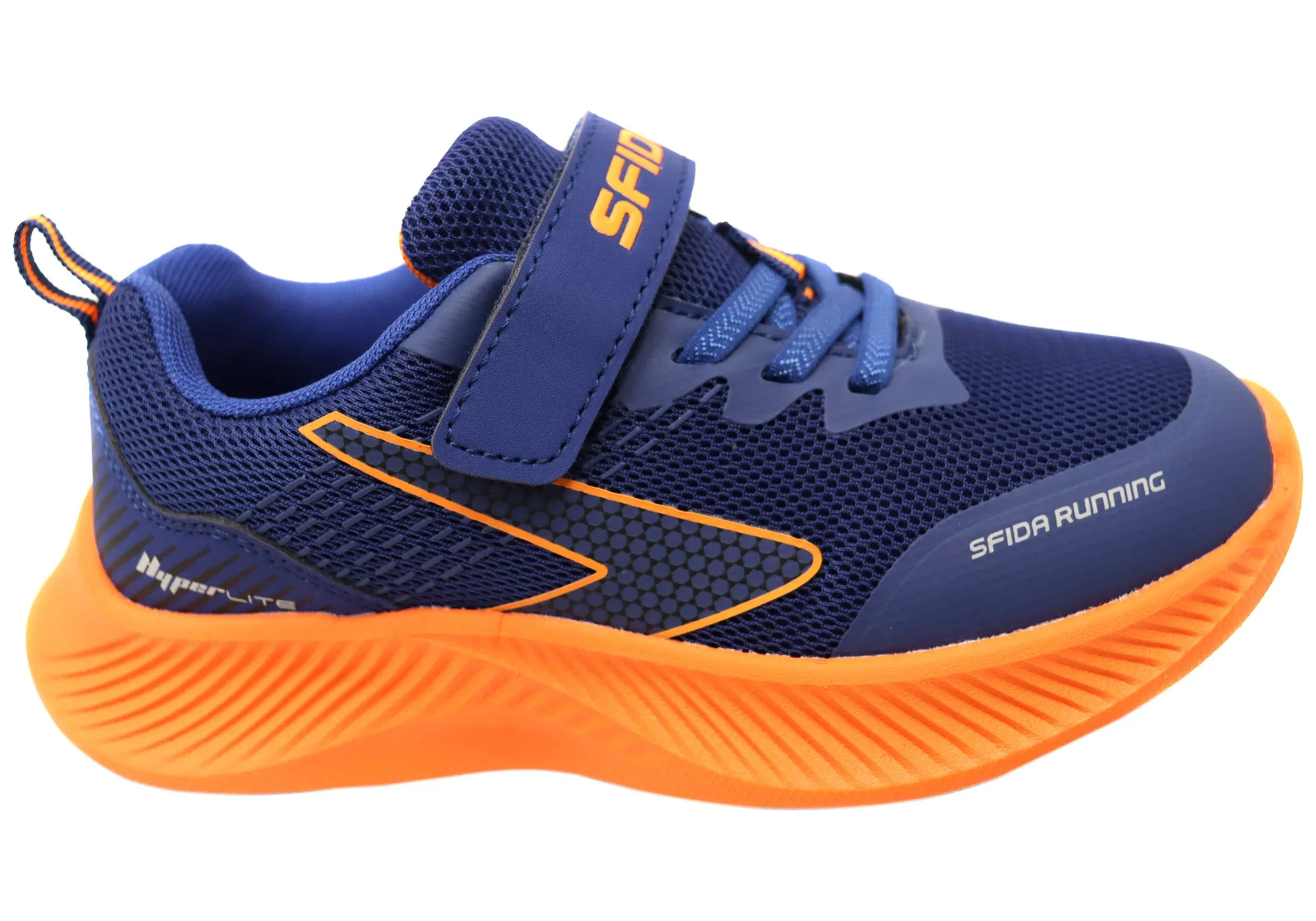 Sfida Kaleido Kids Jungen Bequeme Schuhe mit verstellbarem Riemen Sportschuhe Sfida Schuhe