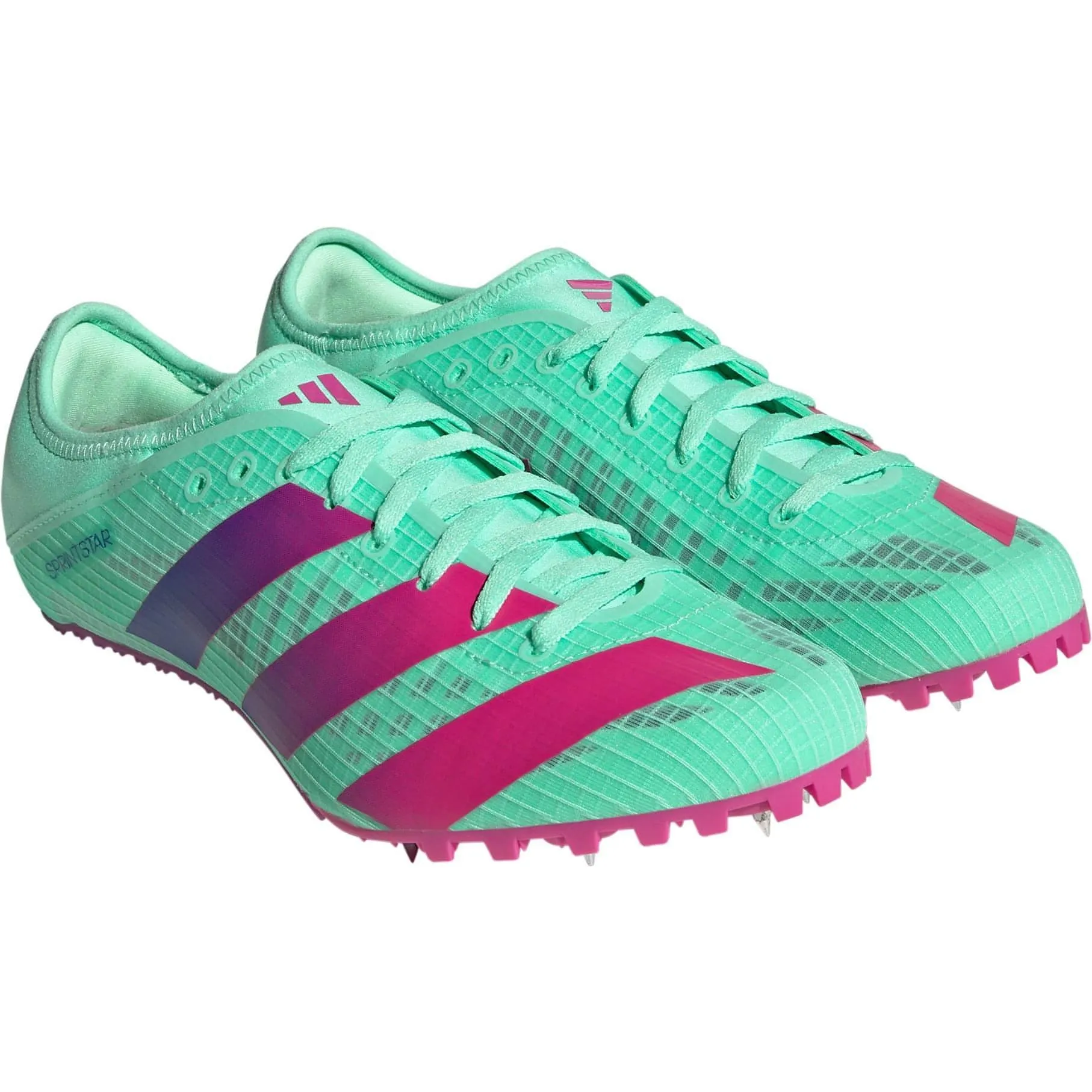 Schuhe Adidas Fußbekleidung Herren adidas Sprintstar Laufspikes - Grün