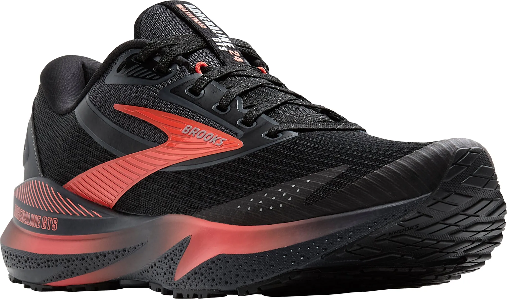 Schuhe Brooks Brooks Adrenaline GTS 24 Wetterschutz-Damenlaufschuhe - Schwarz