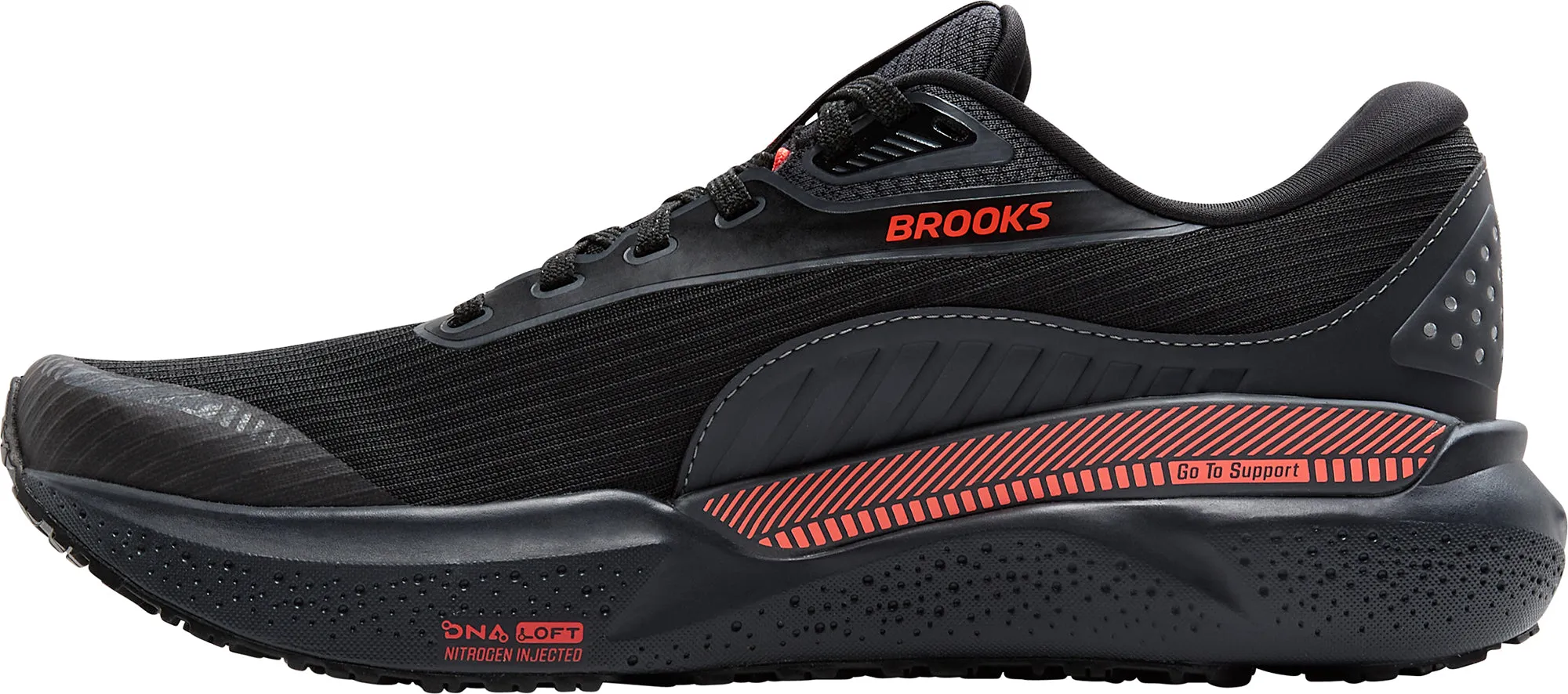 Schuhe Brooks Brooks Adrenaline GTS 24 Wetterschutz-Damenlaufschuhe - Schwarz
