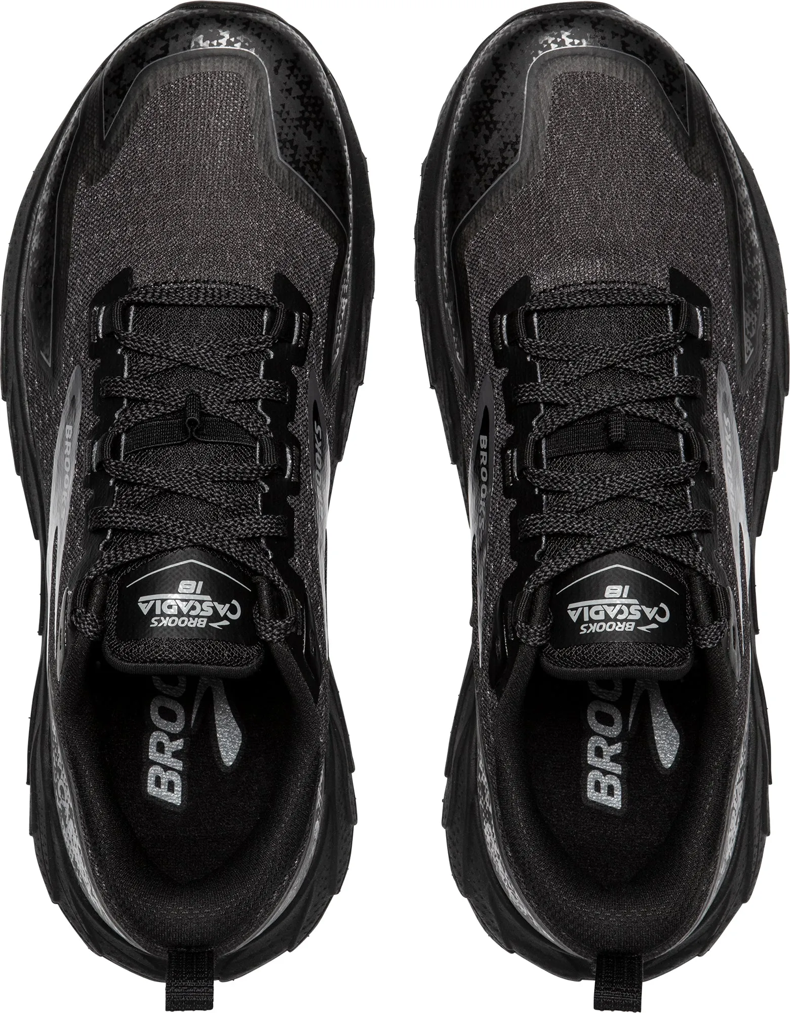 Schuhe Brooks Brooks Cascadia 18 Herren Trailrunning-Schuhe - Schwarz