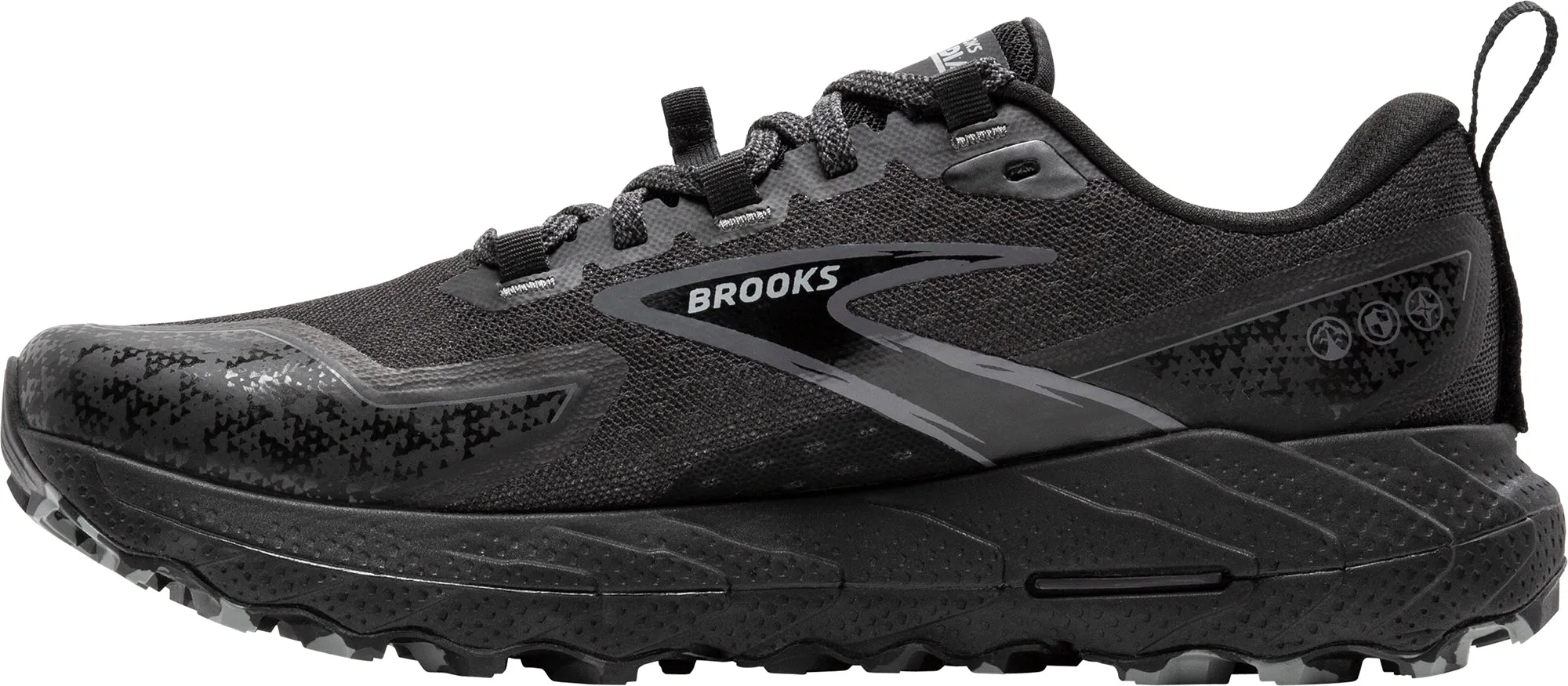 Schuhe Brooks Brooks Cascadia 18 Herren Trailrunning-Schuhe - Schwarz