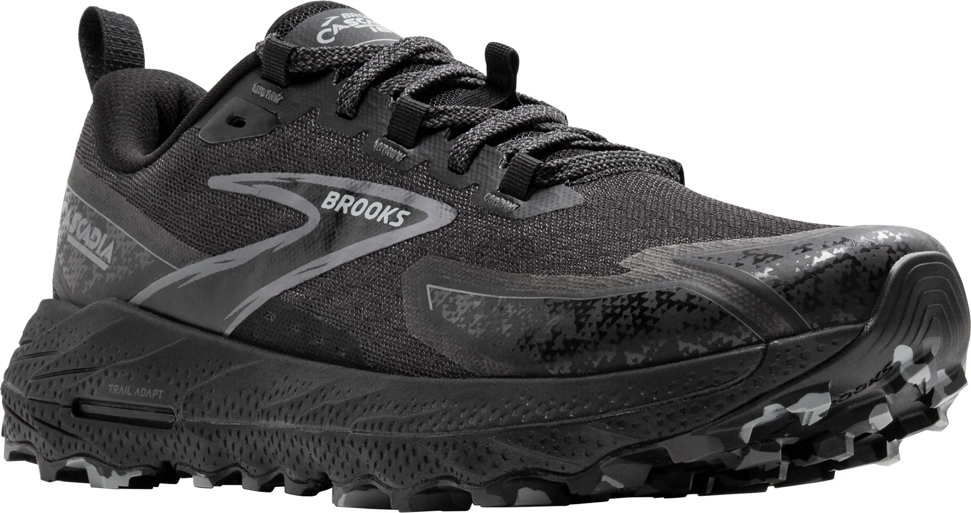 Schuhe Brooks Brooks Cascadia 18 Herren Trailrunning-Schuhe - Schwarz