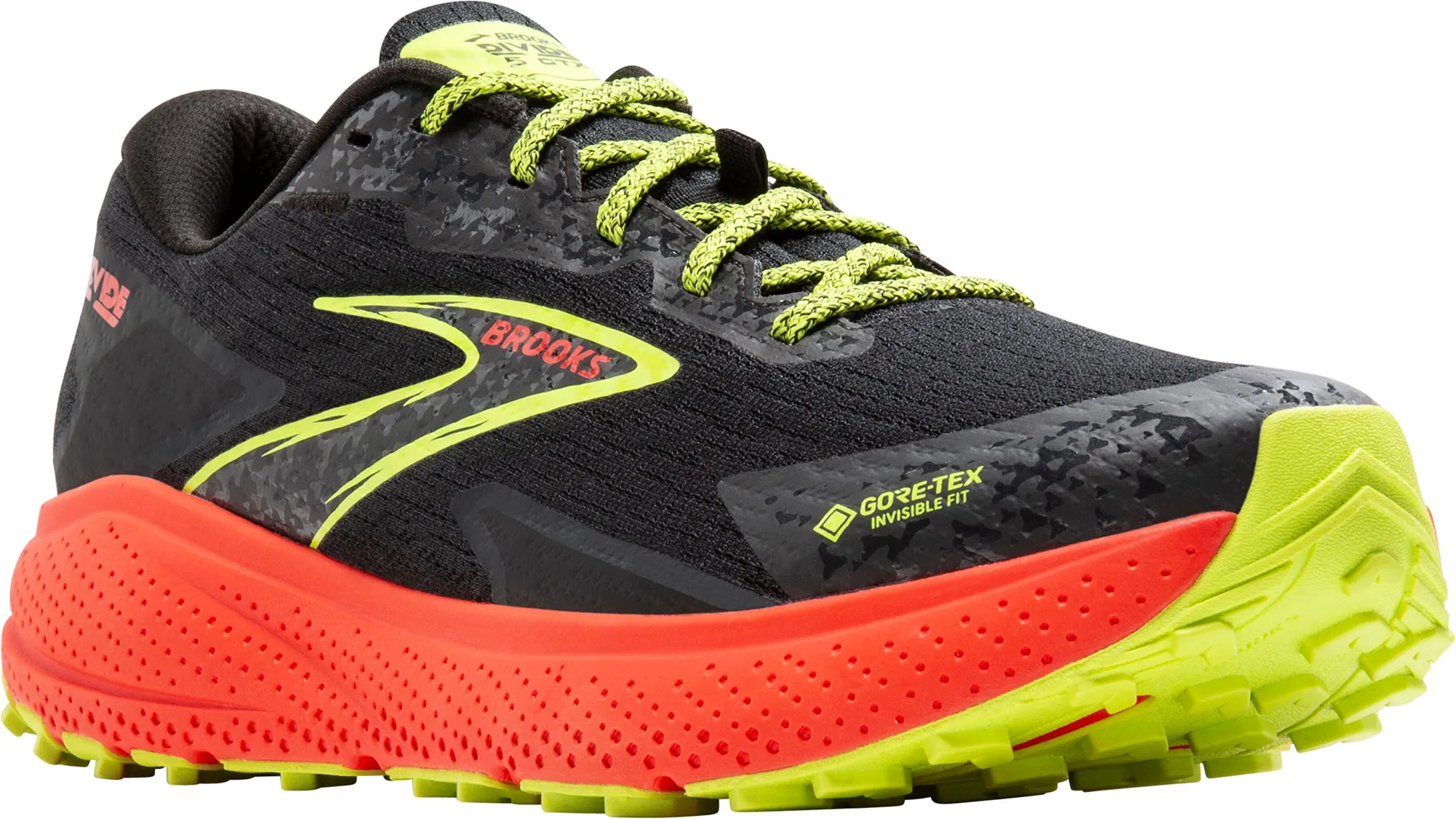 Schuhe Brooks Brooks Divide 5 GORE-TEX Herren Trailrunning-Schuhe - Schwarz