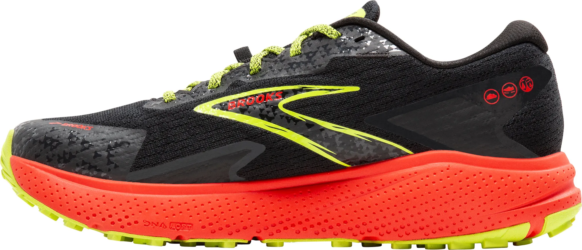 Schuhe Brooks Brooks Divide 5 GORE-TEX Herren Trailrunning-Schuhe - Schwarz