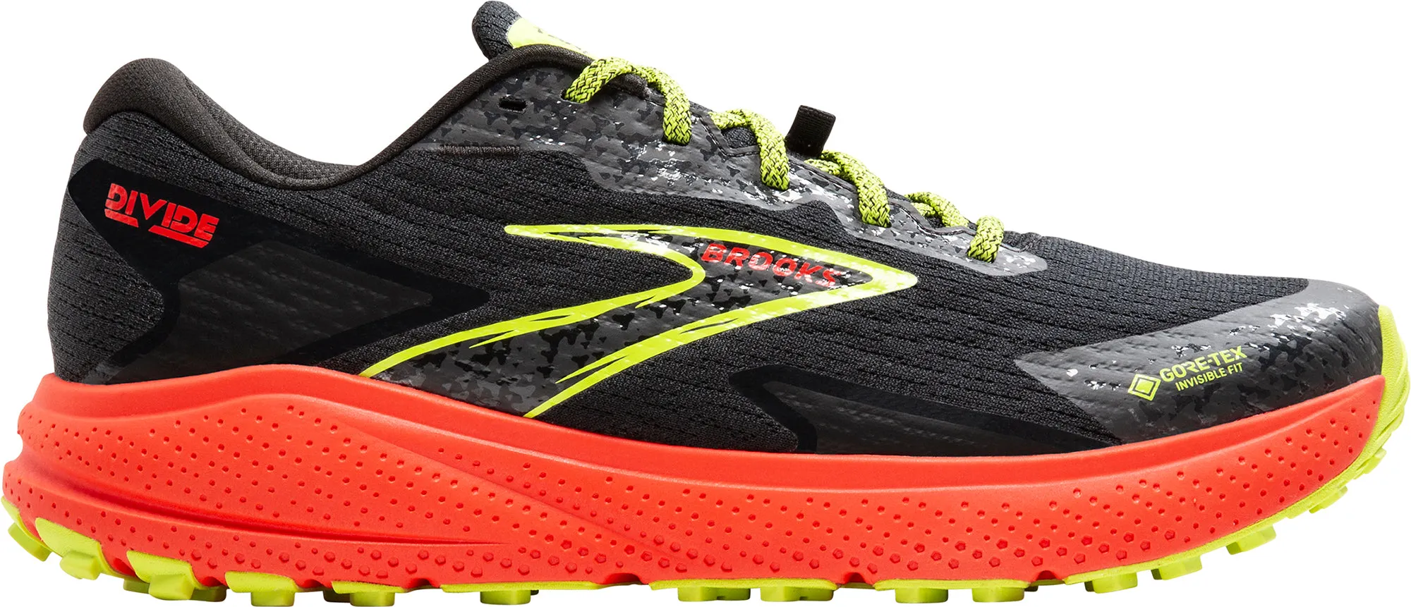 Schuhe Brooks Brooks Divide 5 GORE-TEX Herren Trailrunning-Schuhe - Schwarz