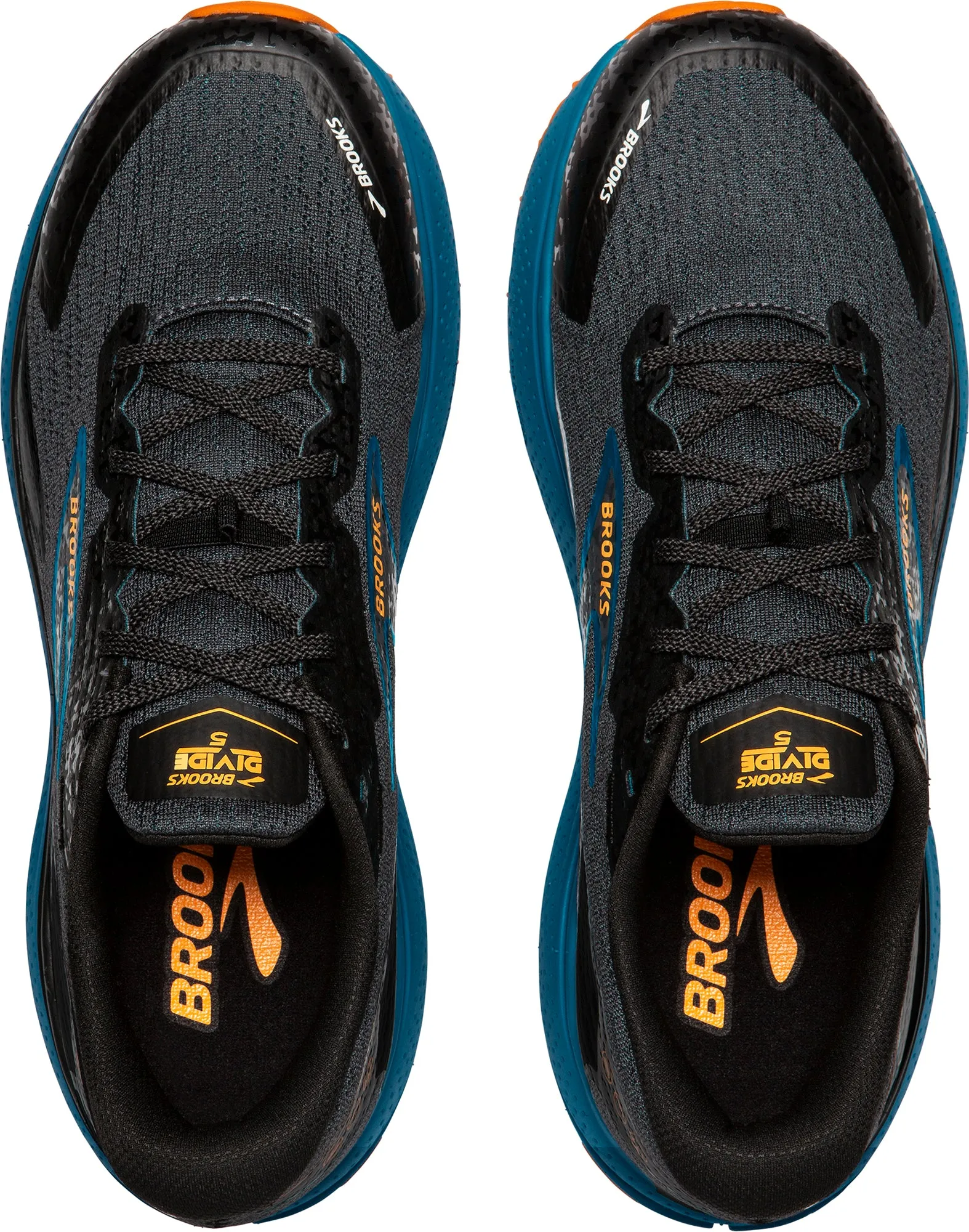 Schuhe Brooks Brooks Divide 5 Herren Trailrunning-Schuhe - Schwarz