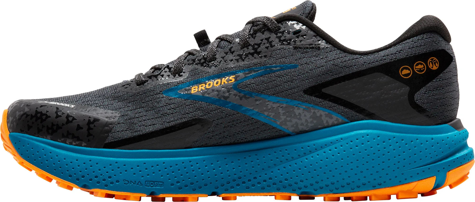 Schuhe Brooks Brooks Divide 5 Herren Trailrunning-Schuhe - Schwarz