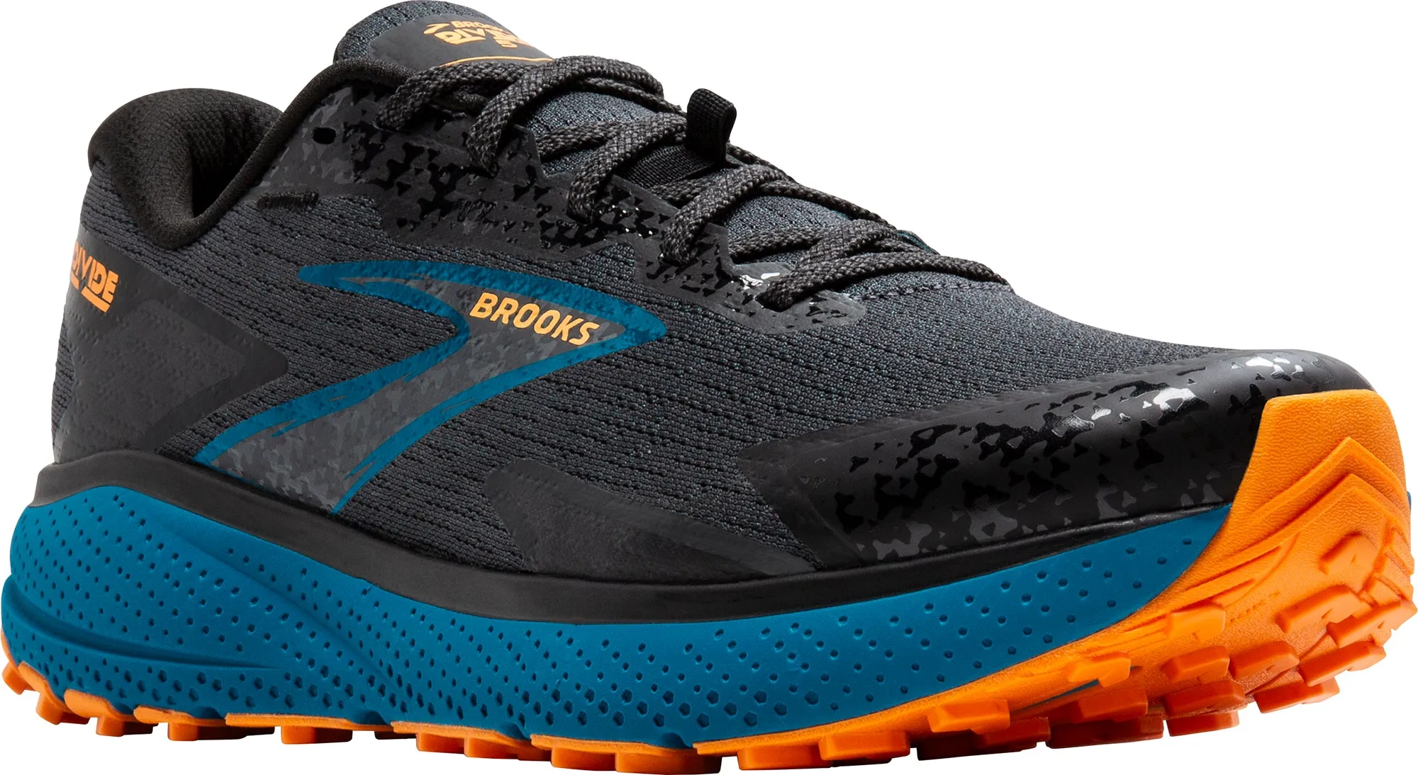 Schuhe Brooks Brooks Divide 5 Herren Trailrunning-Schuhe - Schwarz