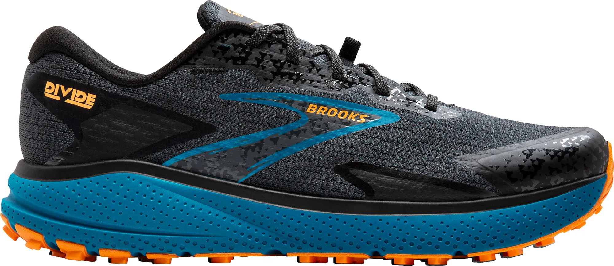 Schuhe Brooks Brooks Divide 5 Herren Trailrunning-Schuhe - Schwarz