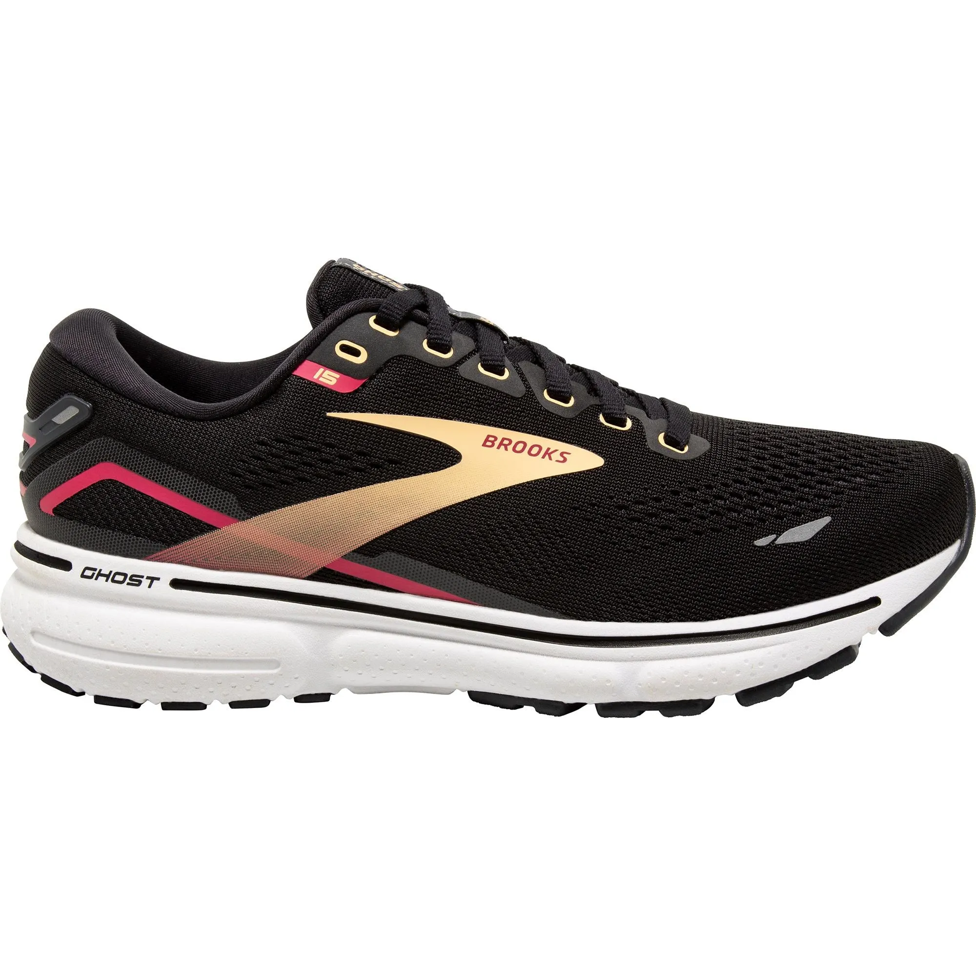 Schuhe Brooks Brooks Ghost 15 Damen Laufschuhe - Schwarz