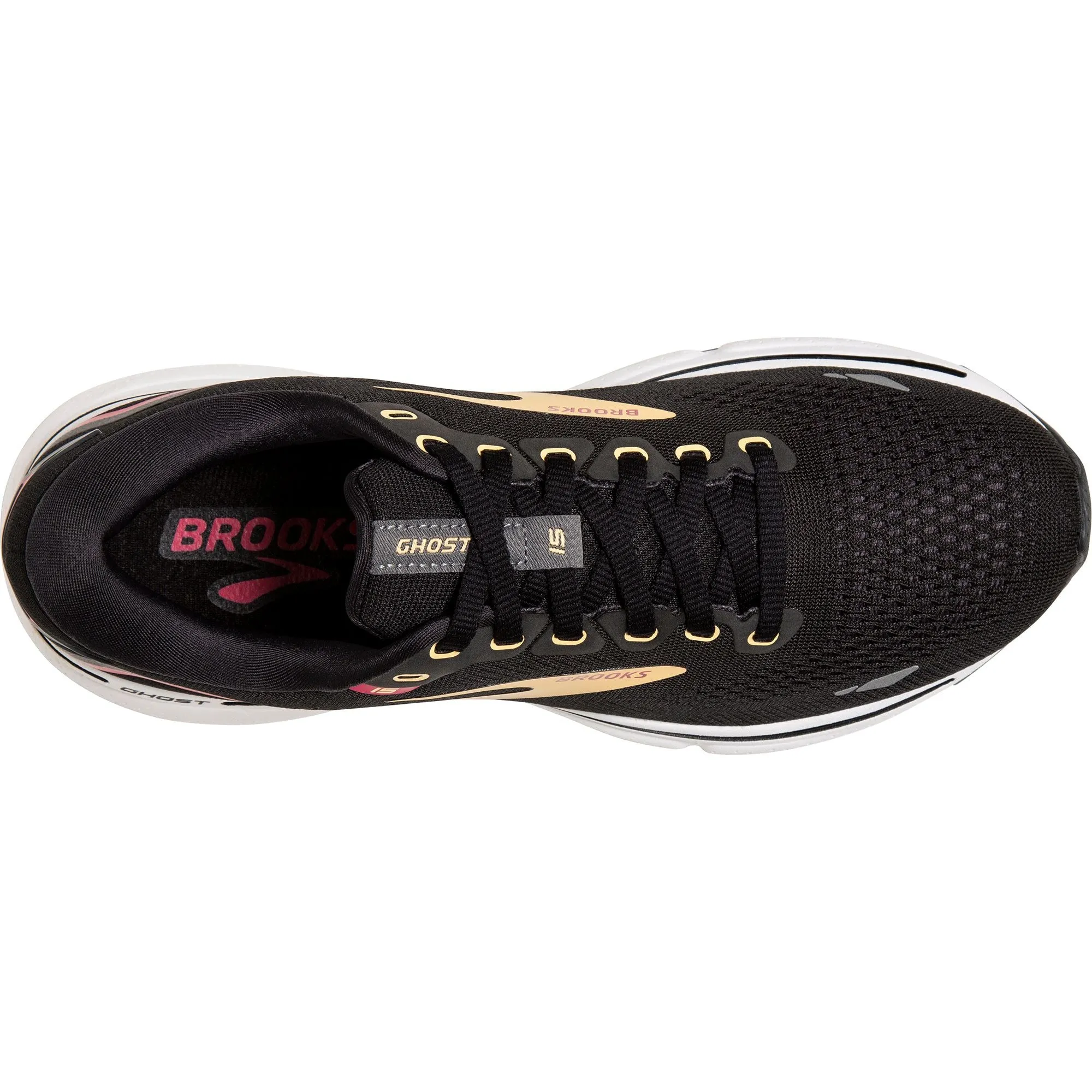 Schuhe Brooks Brooks Ghost 15 Damen Laufschuhe - Schwarz