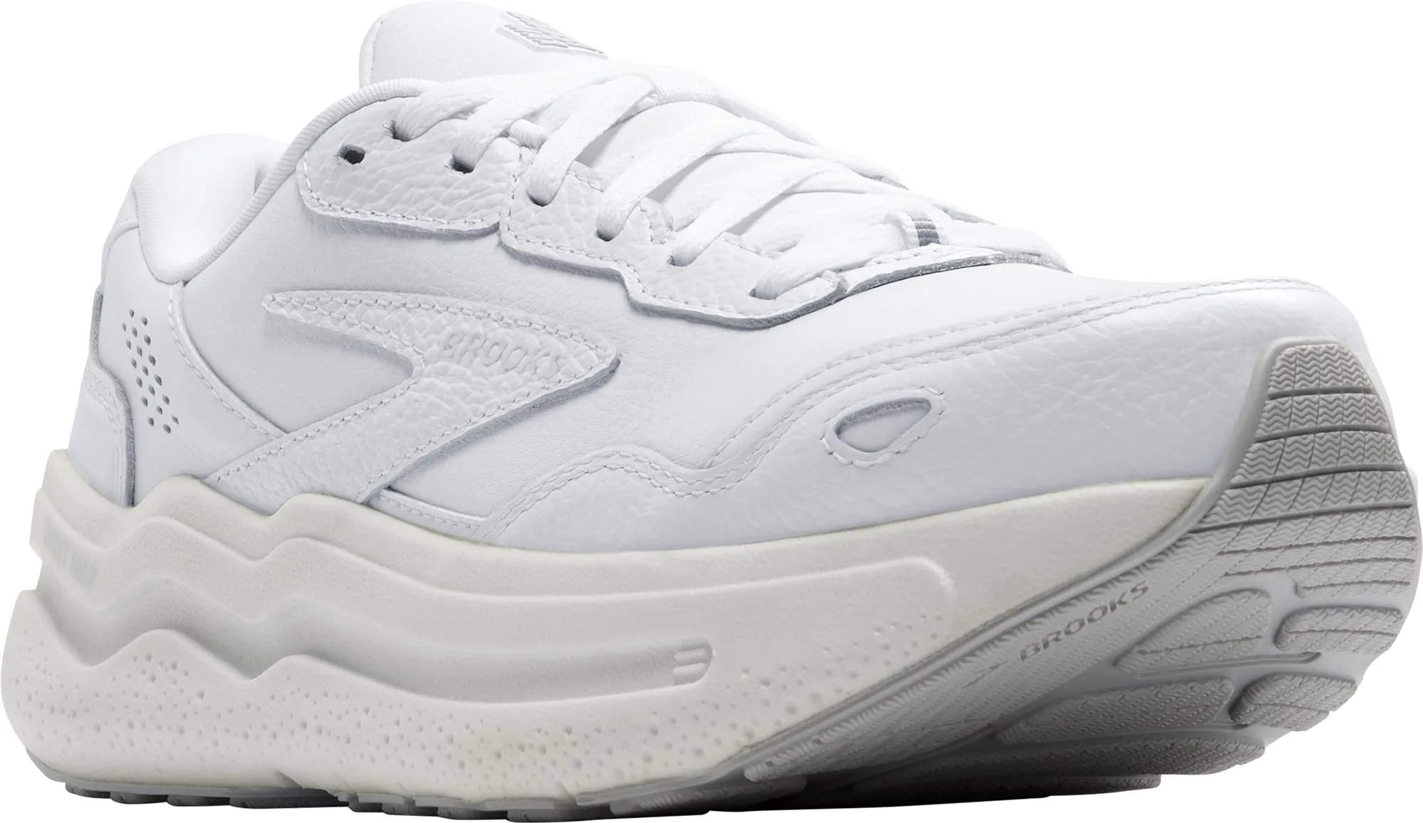 Schuhe Brooks Brooks Ghost Max L Damen Walking Schuhe - Weiß