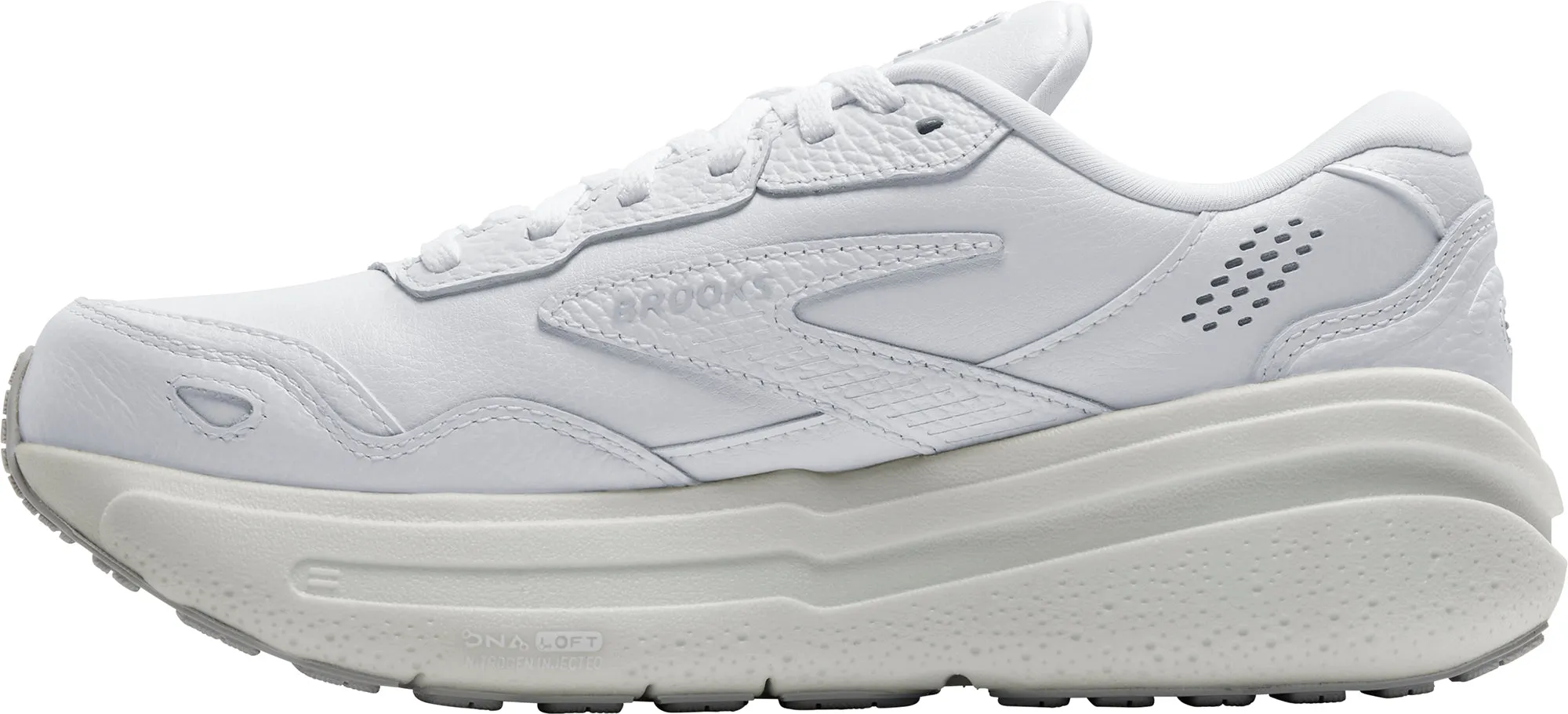 Schuhe Brooks Brooks Ghost Max L Damen Walking Schuhe - Weiß