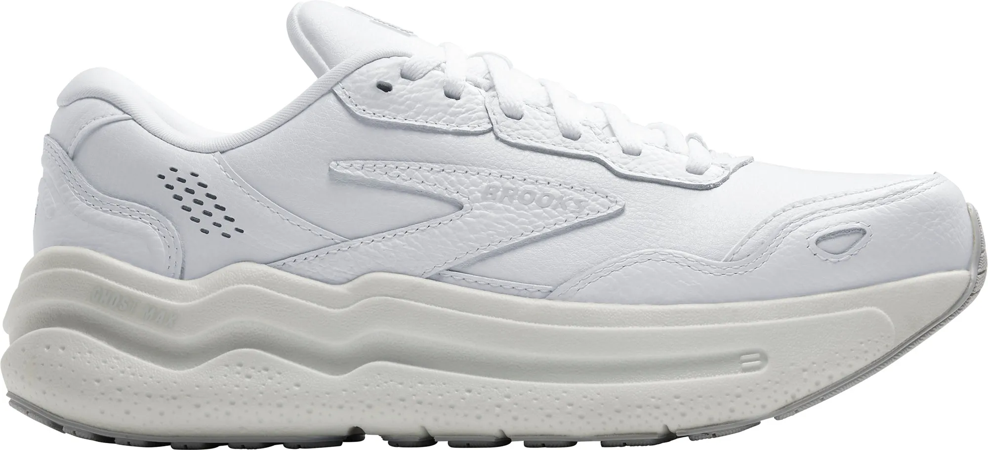 Schuhe Brooks Brooks Ghost Max L Damen Walking Schuhe - Weiß