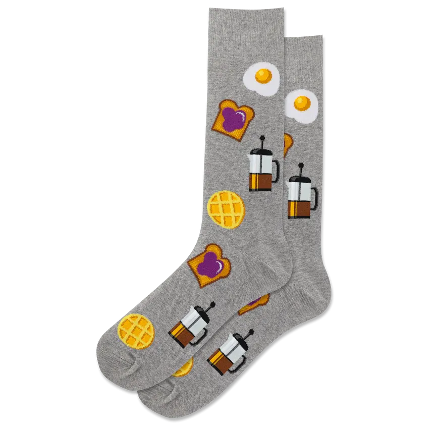 Schuhe Hot Sox Herren-Frühstückssocken