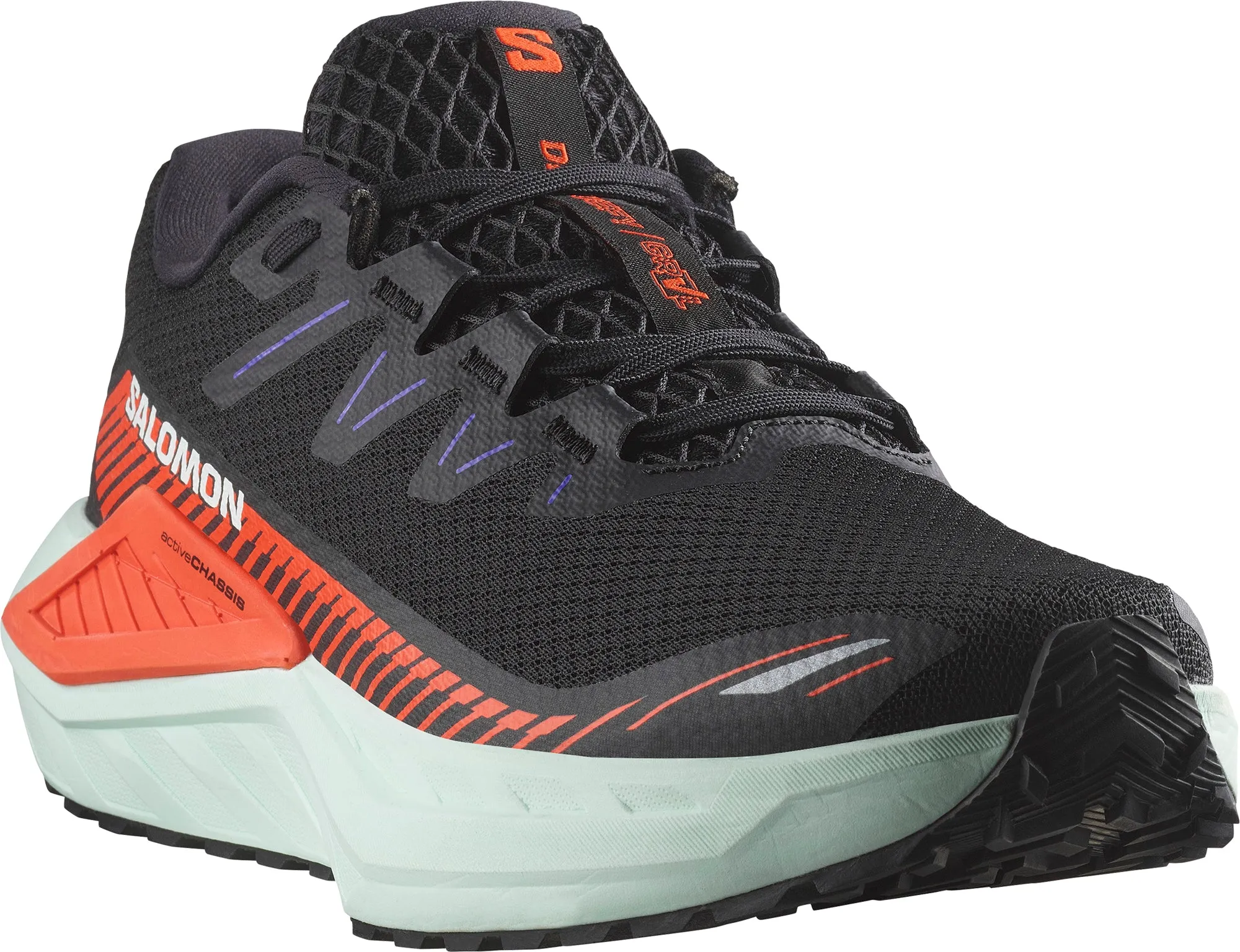 Schuhe Salomon Salomon DRX DEFY GRVL Herren Trailrunning Schuhe - Schwarz