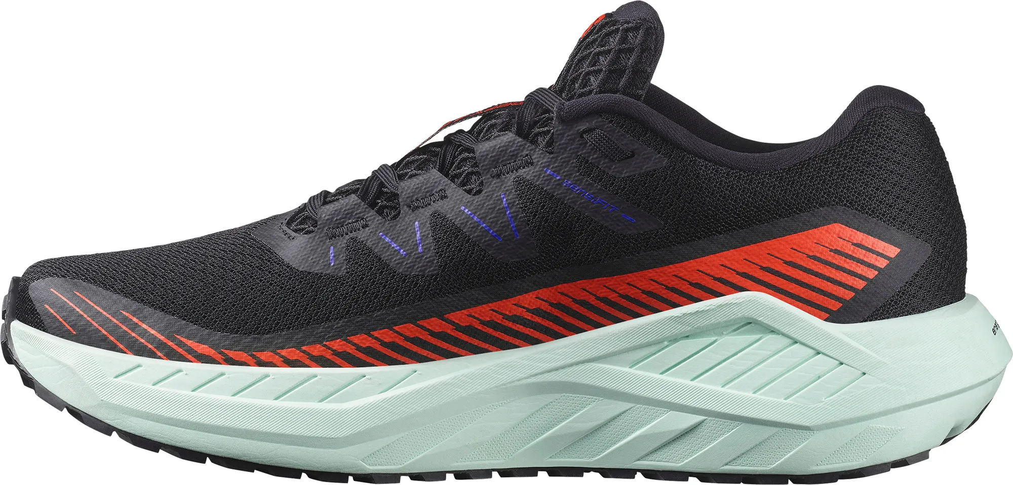 Schuhe Salomon Salomon DRX DEFY GRVL Herren Trailrunning Schuhe - Schwarz