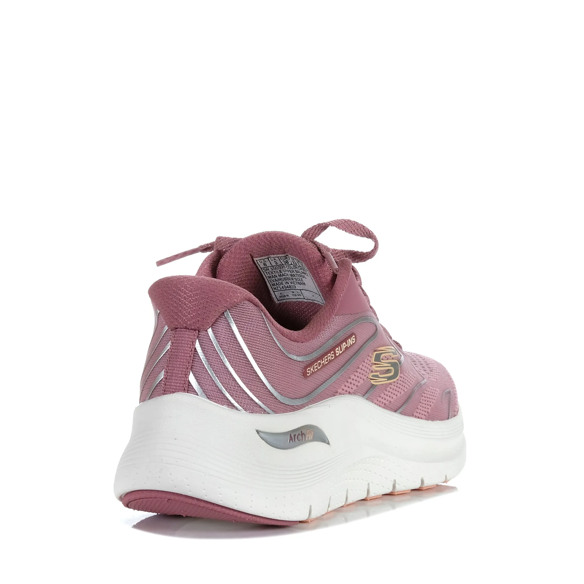Skechers Arch Fit 2.0 - Schlanker Schritt 150328 Dunkelmalvenfarbene Schuhe_Skechers