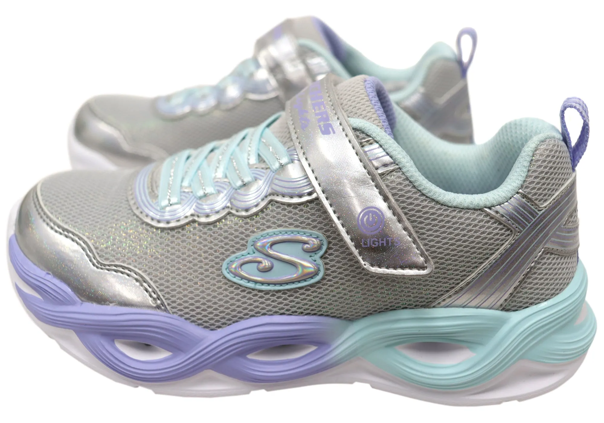 Skechers Mädchen Kinder S Lights Twisty Glow Leuchtende Schuhe Skechers Schuhe