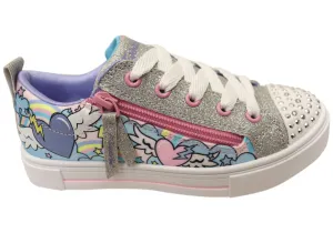 Skechers Mädchen Kinder Twinkle Sparks Fliegende Herzen Bequeme Schuhe Skechers Schuhe