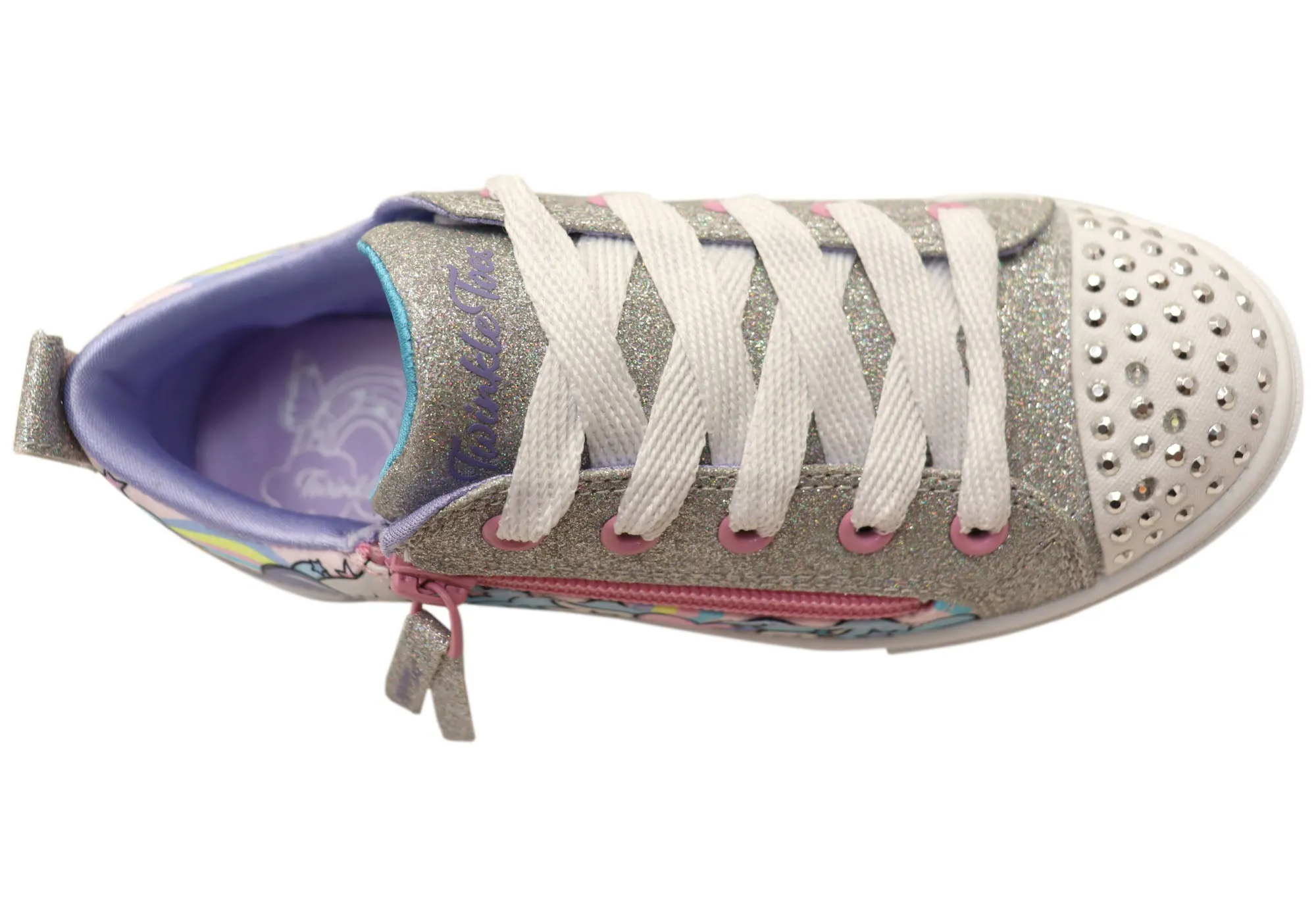 Skechers Mädchen Kinder Twinkle Sparks Fliegende Herzen Bequeme Schuhe Skechers Schuhe