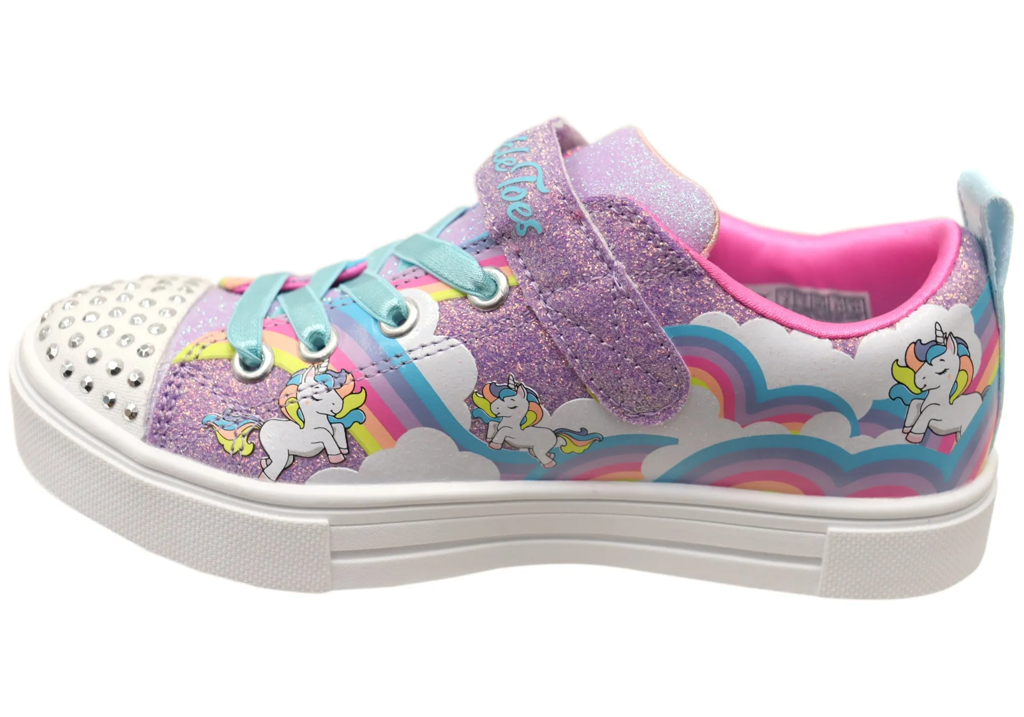 Skechers Mädchen Kinder Twinkle Toes Twinkle Sparks Jumpin Clouds Schuhe Skechers Schuhe
