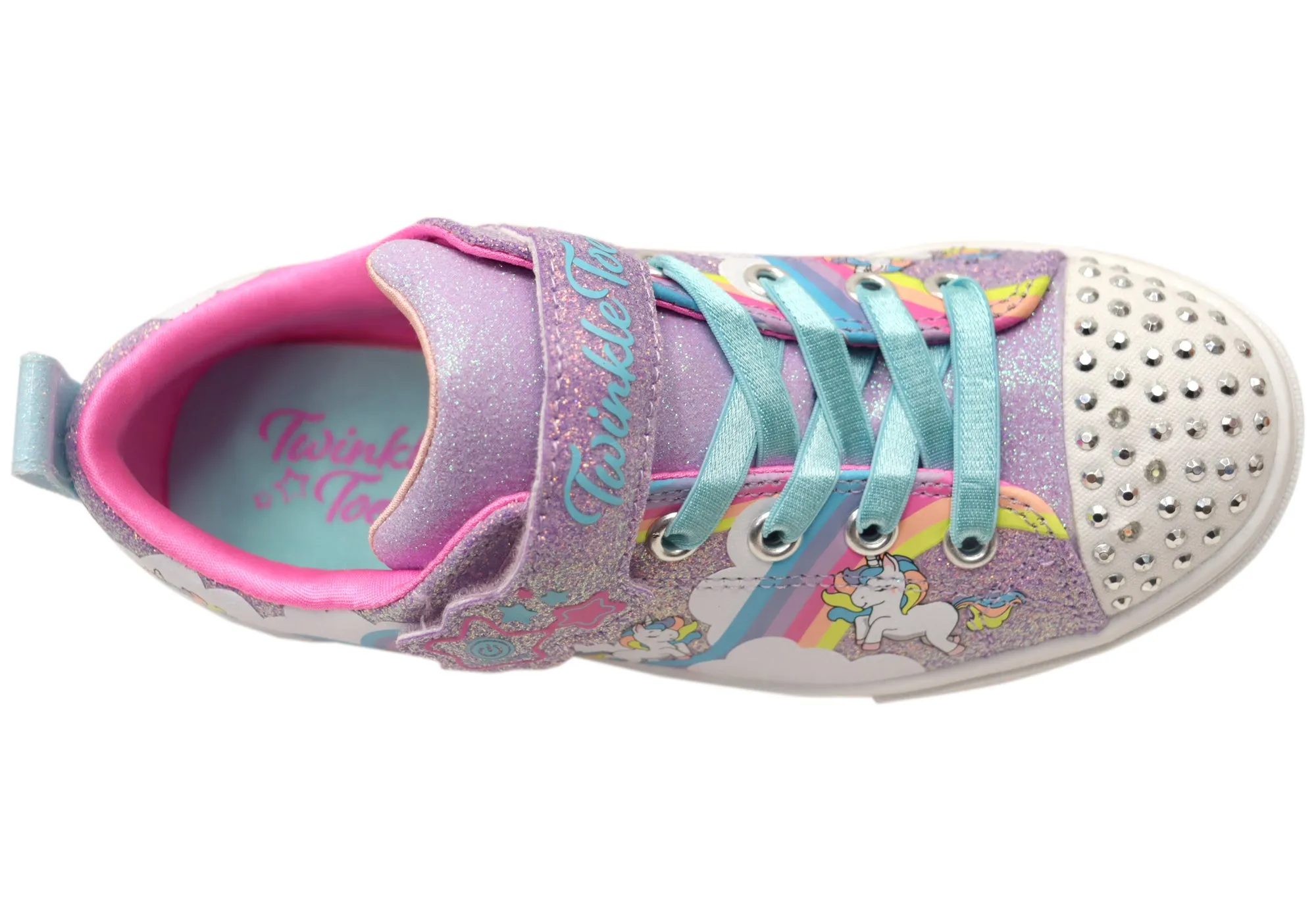 Skechers Mädchen Kinder Twinkle Toes Twinkle Sparks Jumpin Clouds Schuhe Skechers Schuhe