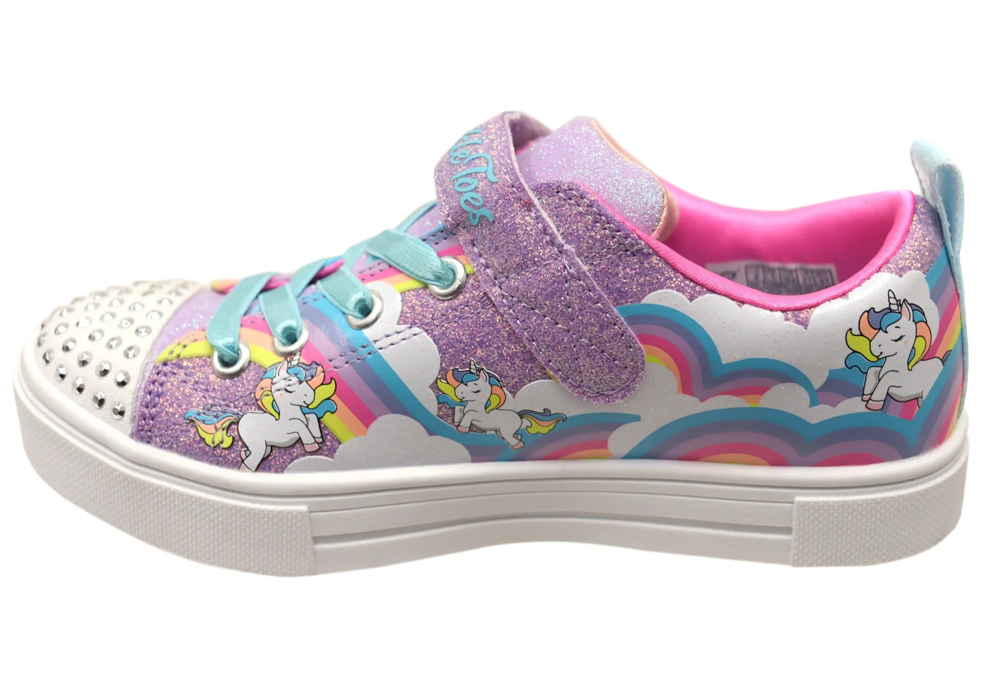 Skechers Mädchen Kinder Twinkle Toes Twinkle Sparks Jumpin Clouds Schuhe Skechers Schuhe