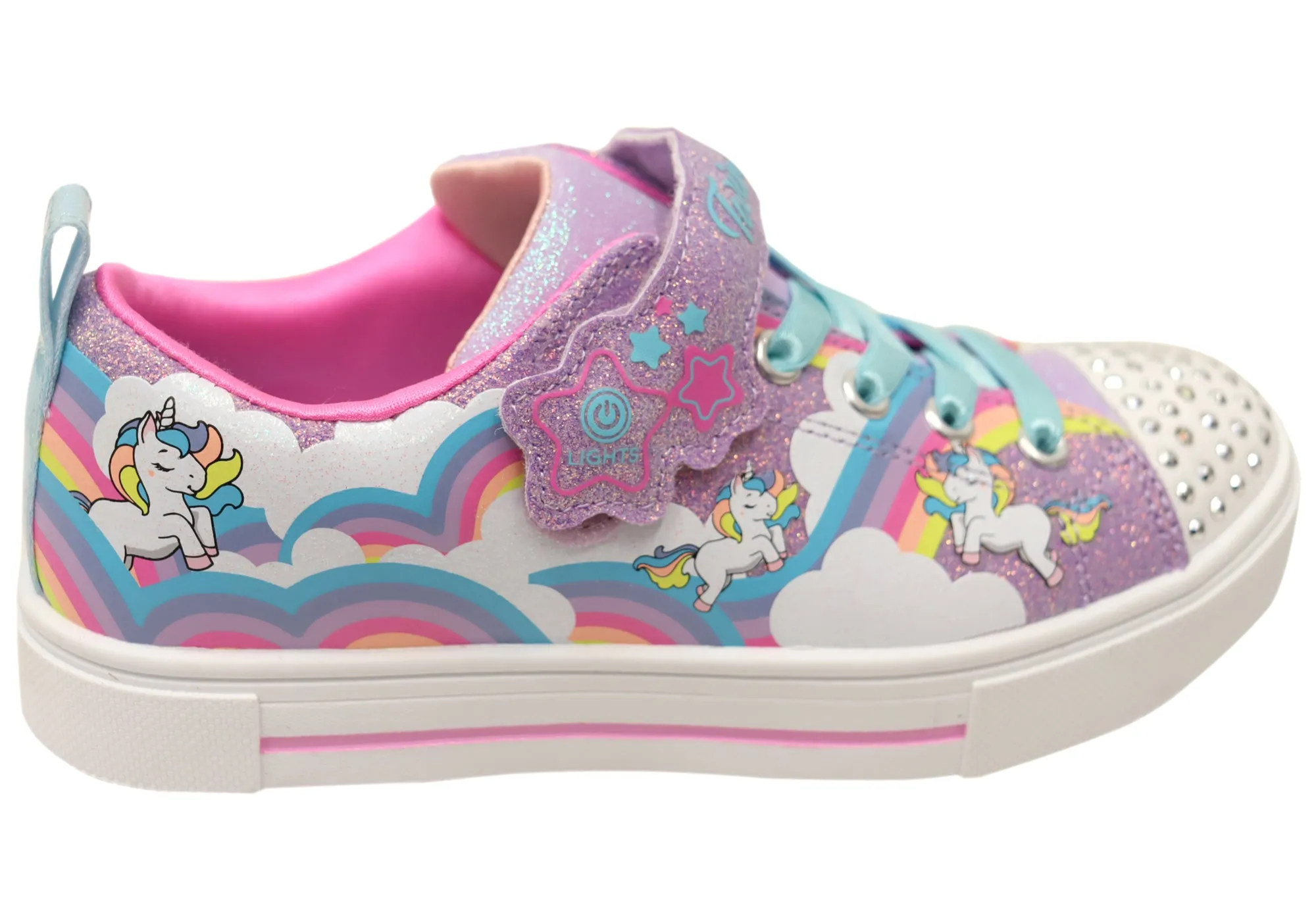 Skechers Mädchen Kinder Twinkle Toes Twinkle Sparks Jumpin Clouds Schuhe Skechers Schuhe