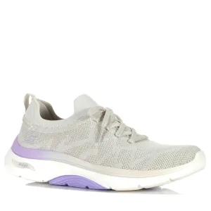 Skechers GOwalk Arch Fit 2.0 - Bel 125320 Natur/Lila Schuhe_Skechers