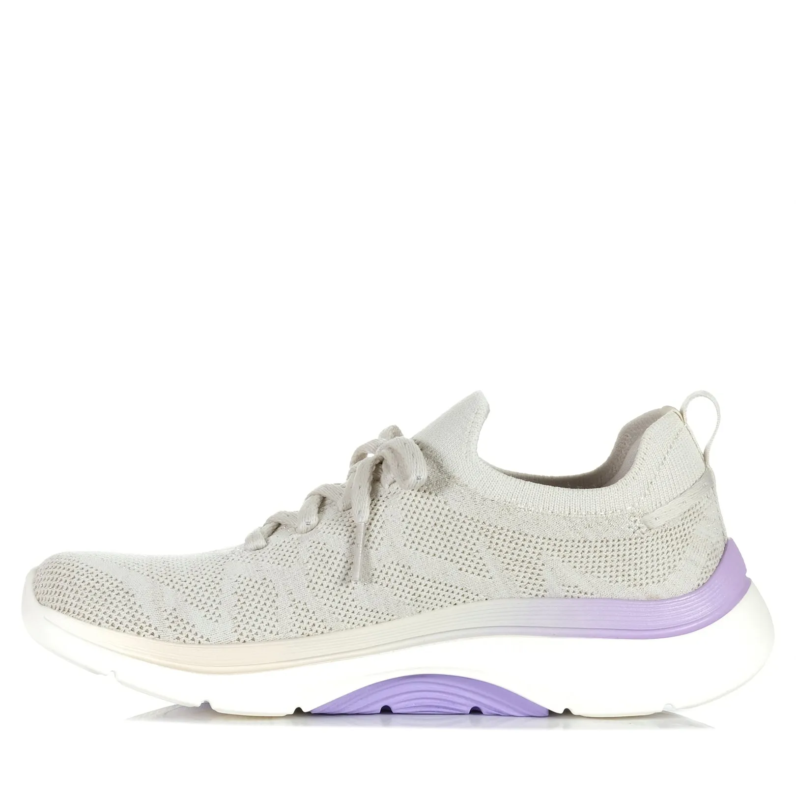 Skechers GOwalk Arch Fit 2.0 - Bel 125320 Natur/Lila Schuhe_Skechers