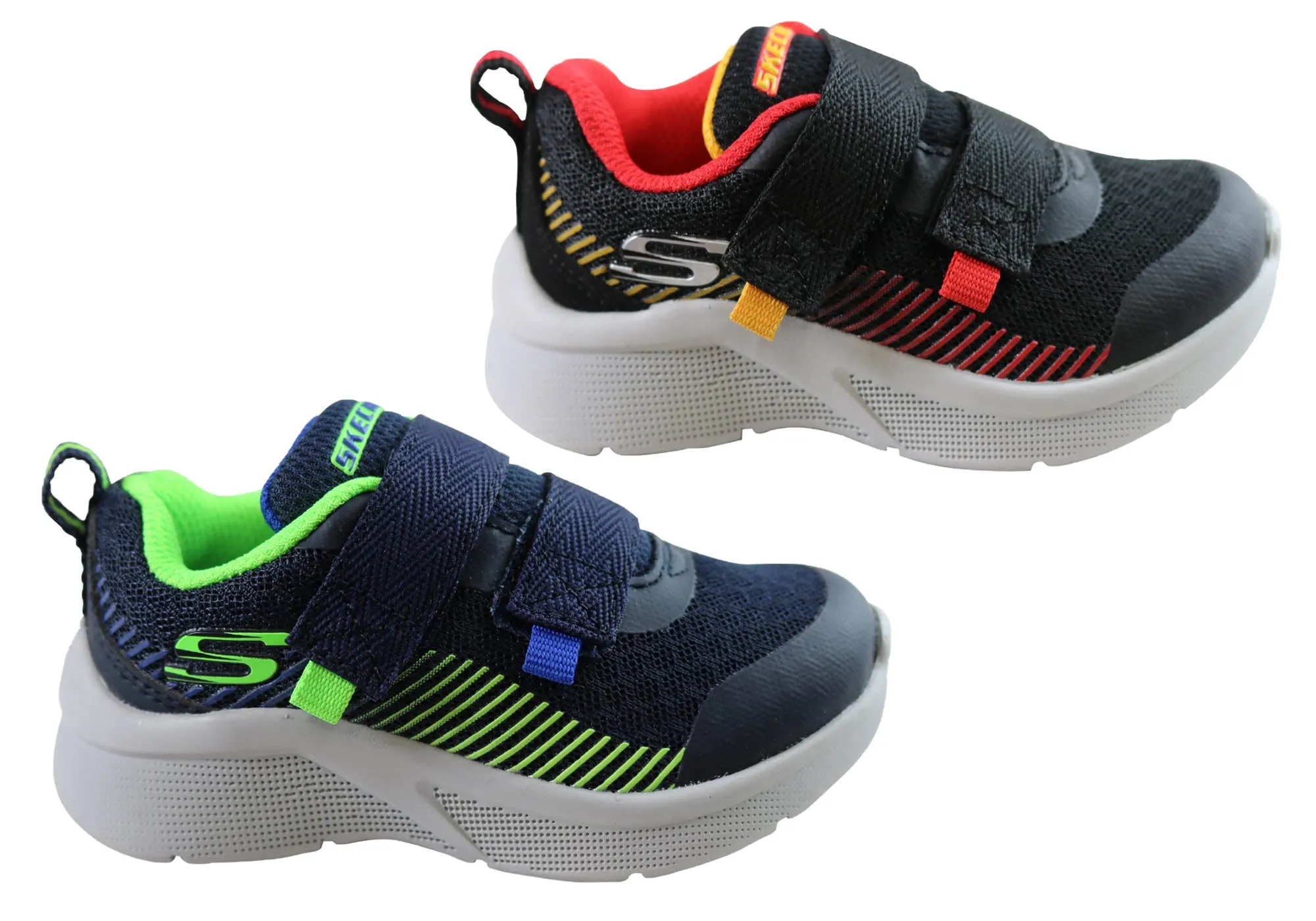 Skechers Kinder Sneakers für Kleinkinder und Jungen - Microspec Devox Turnschuhe von Skechers