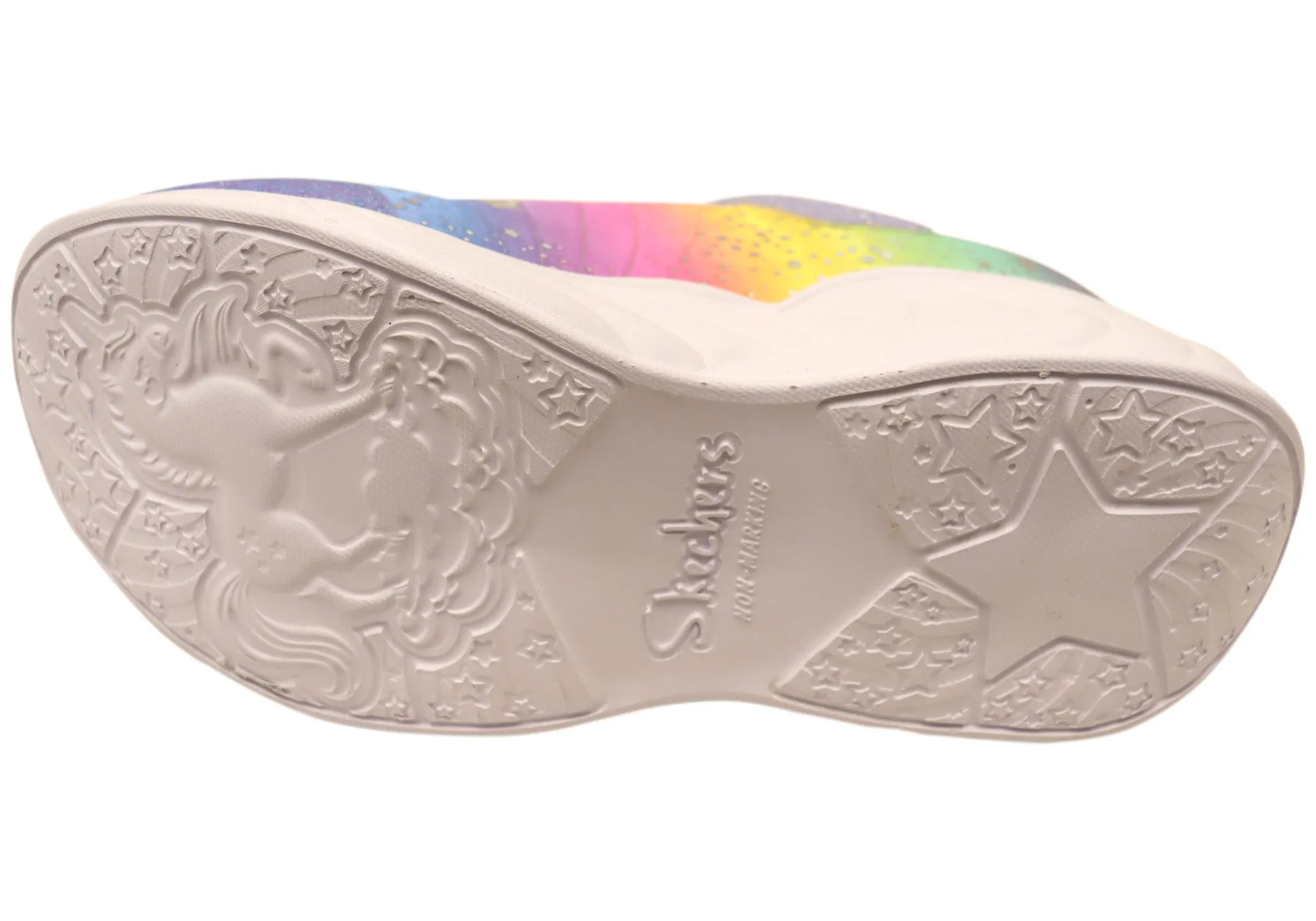 Skechers Kinder Mädchen S Lights Einhorn Träume Leuchtende Schuhe Skechers Schuhe