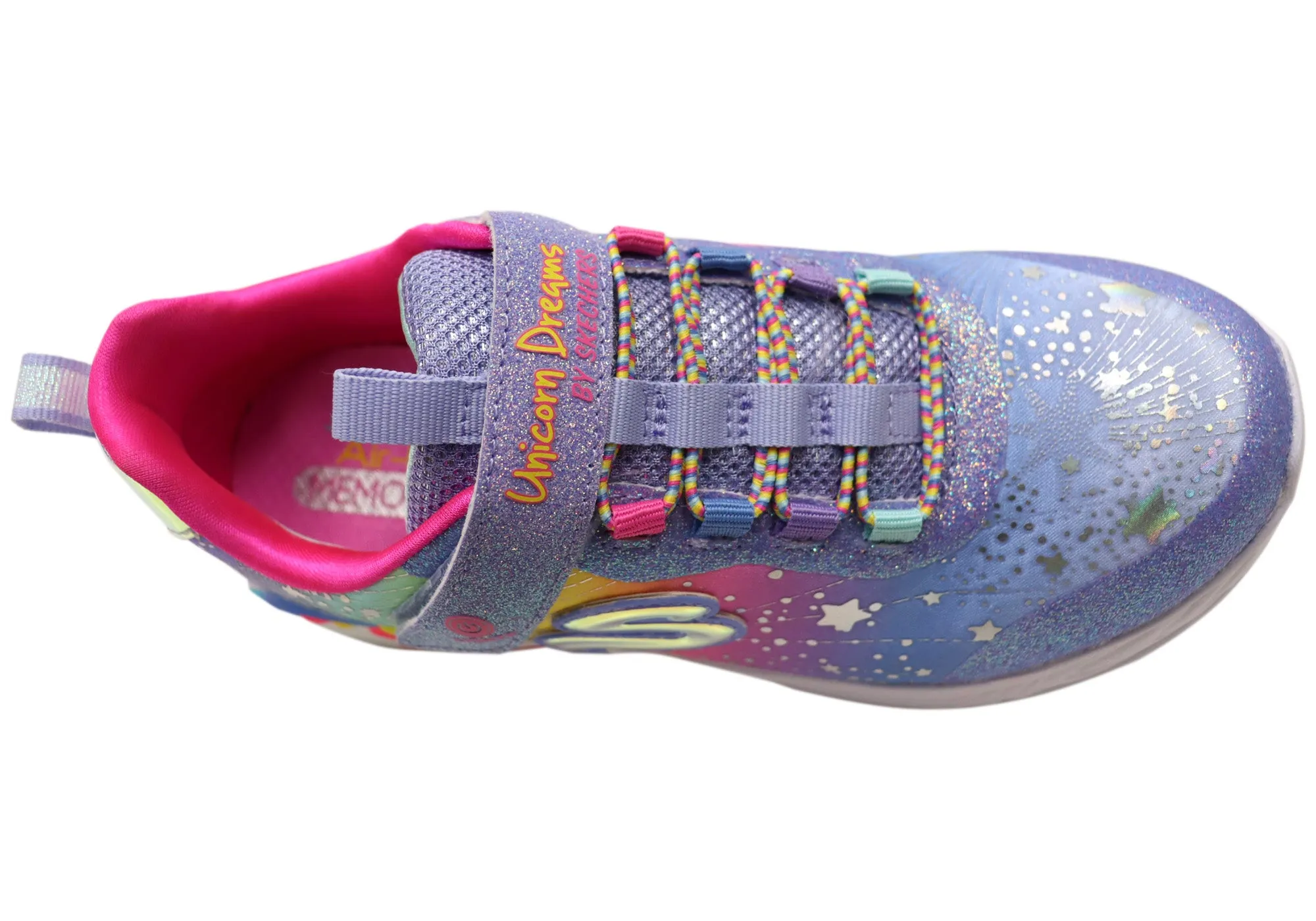 Skechers Kinder Mädchen S Lights Einhorn Träume Leuchtende Schuhe Skechers Schuhe