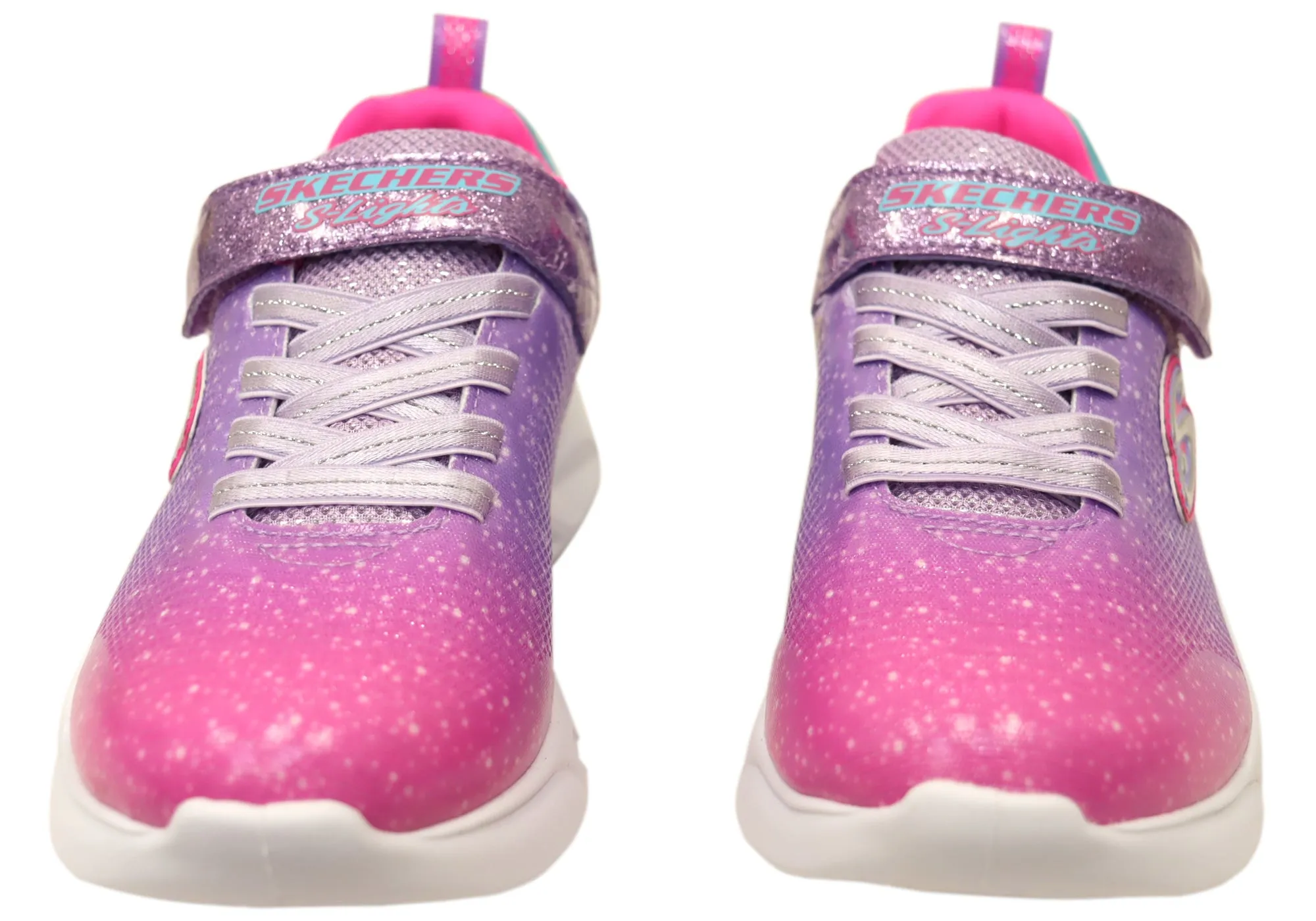 Skechers Kids S Lights Flicker Flash Ombre Dreamer Leuchtende Schuhe Skechers Schuhe