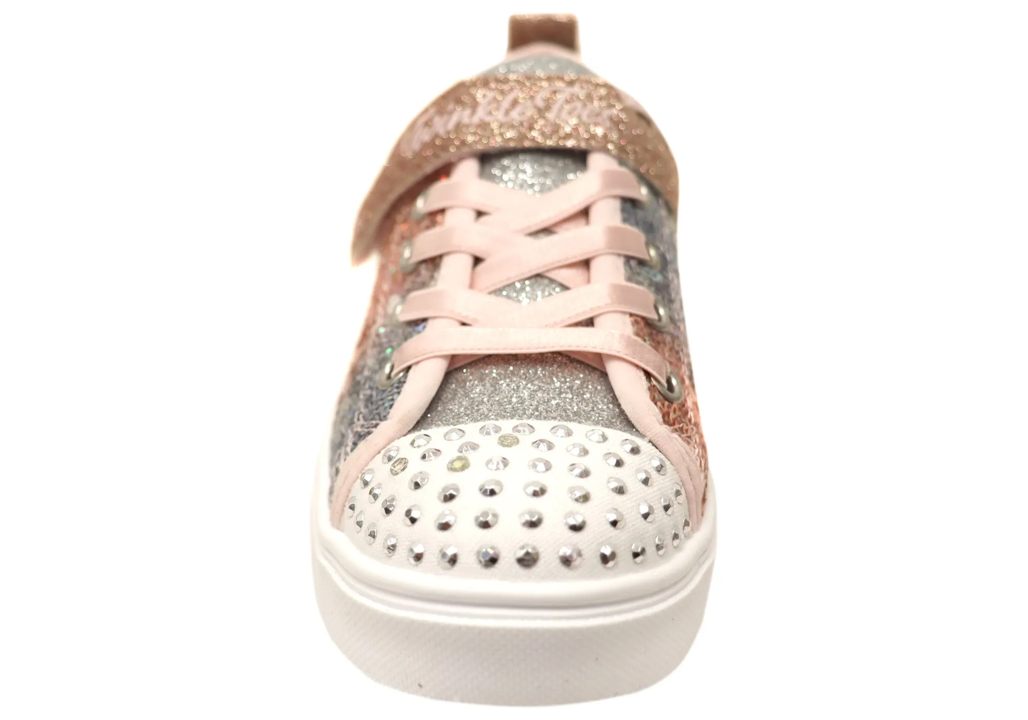 Skechers Kids S Lights Twinkle Sparks Glitzer Blinkende Schuhe mit Leuchtsolen Skechers Schuhe