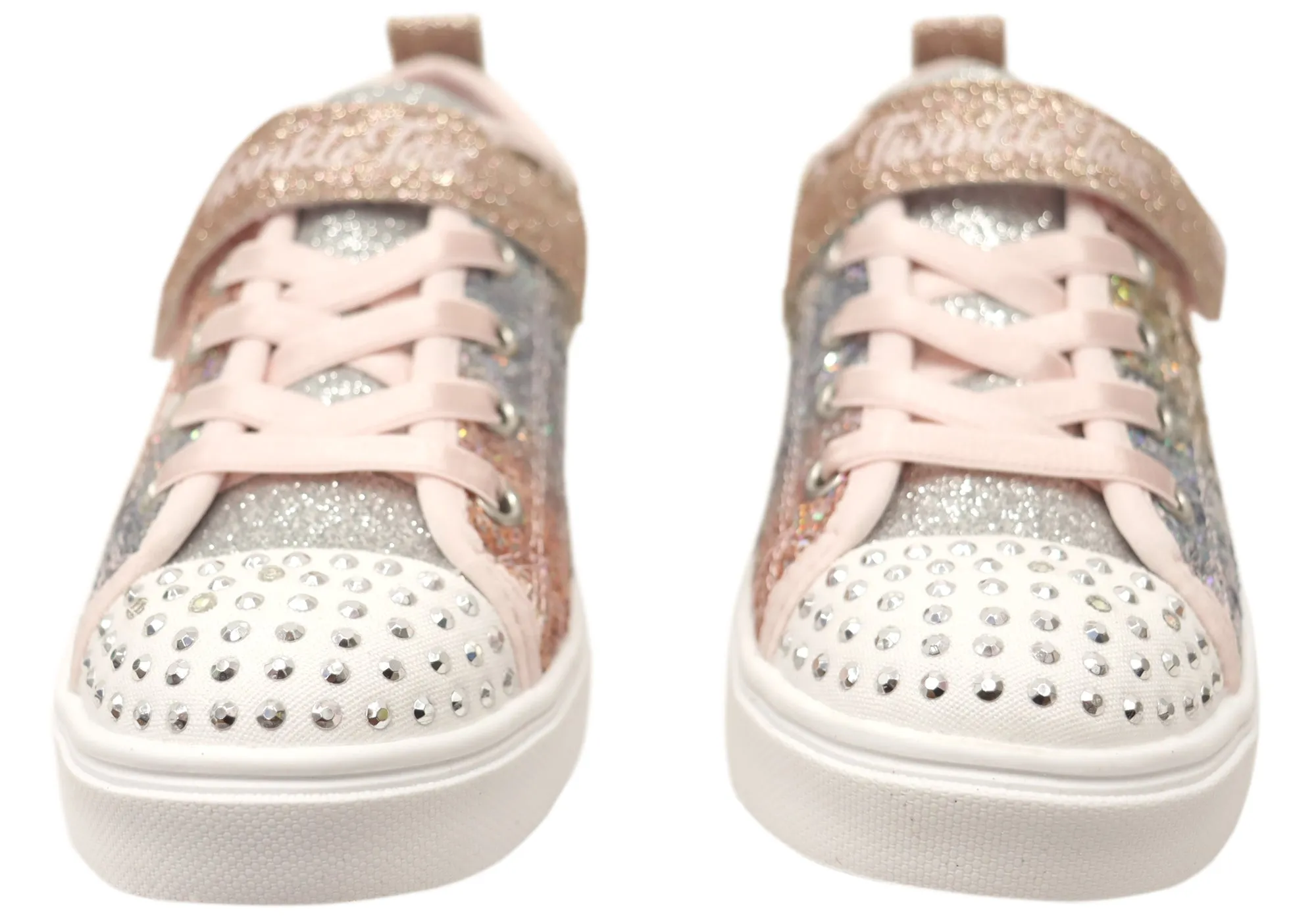 Skechers Kids S Lights Twinkle Sparks Glitzer Blinkende Schuhe mit Leuchtsolen Skechers Schuhe