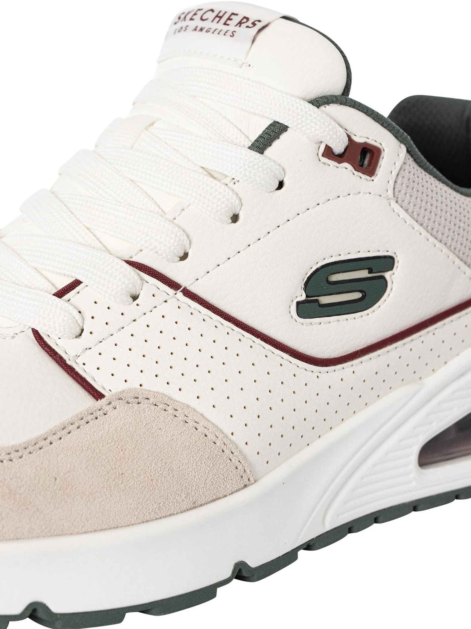 SKECHERS HERUNO RETRO WEIßE SNEAKER