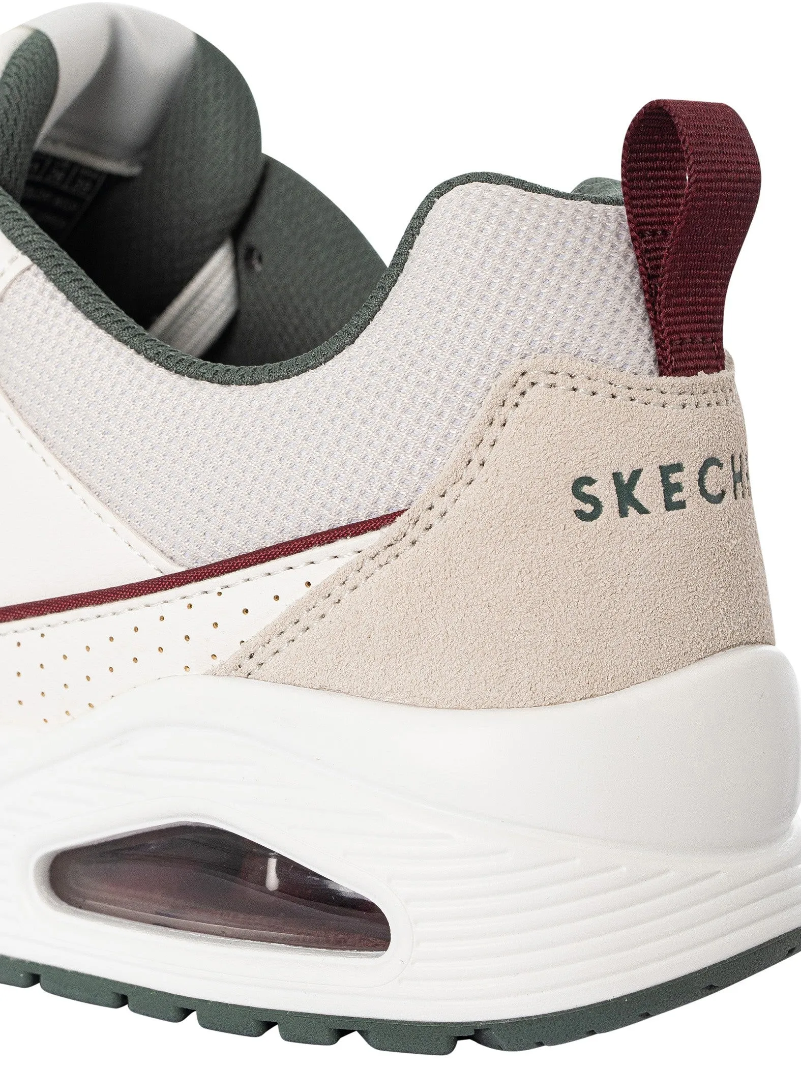 SKECHERS HERUNO RETRO WEIßE SNEAKER