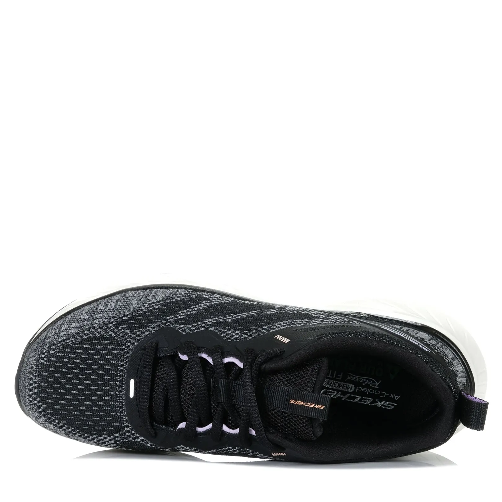 Skechers Relaxed Fit: Edgeride - Power Flow 150471 Schuhe in Schwarz/Lavendel_Skechers