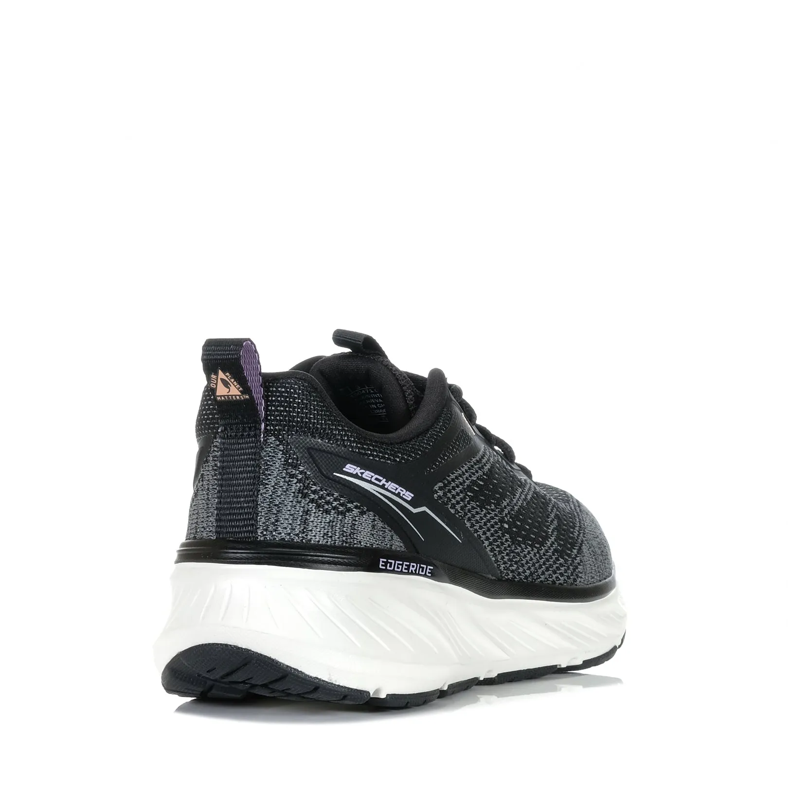Skechers Relaxed Fit: Edgeride - Power Flow 150471 Schuhe in Schwarz/Lavendel_Skechers