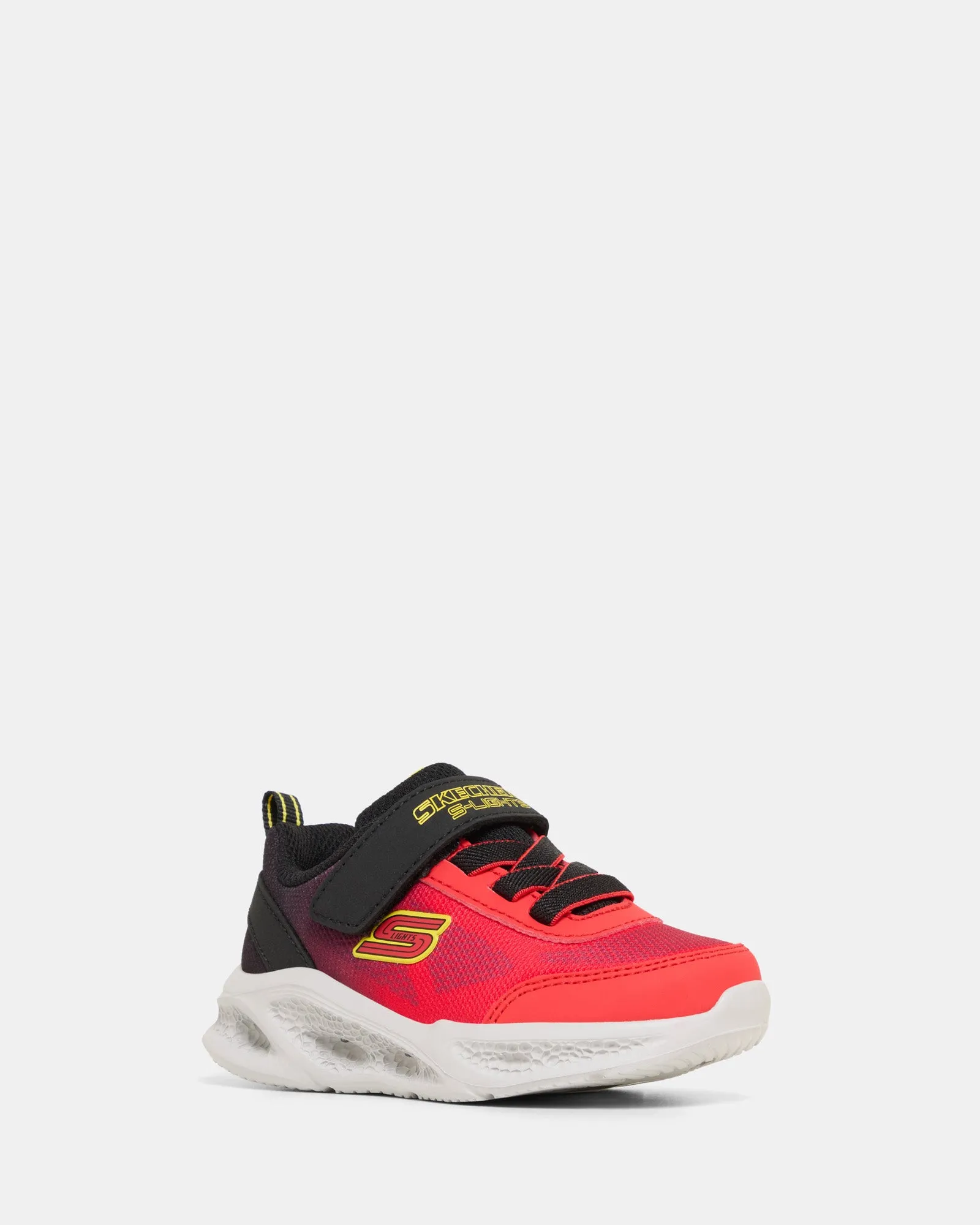 Skechers Schuhe Meteor-Lights Krendox Kleinkind Rot/Schwarz