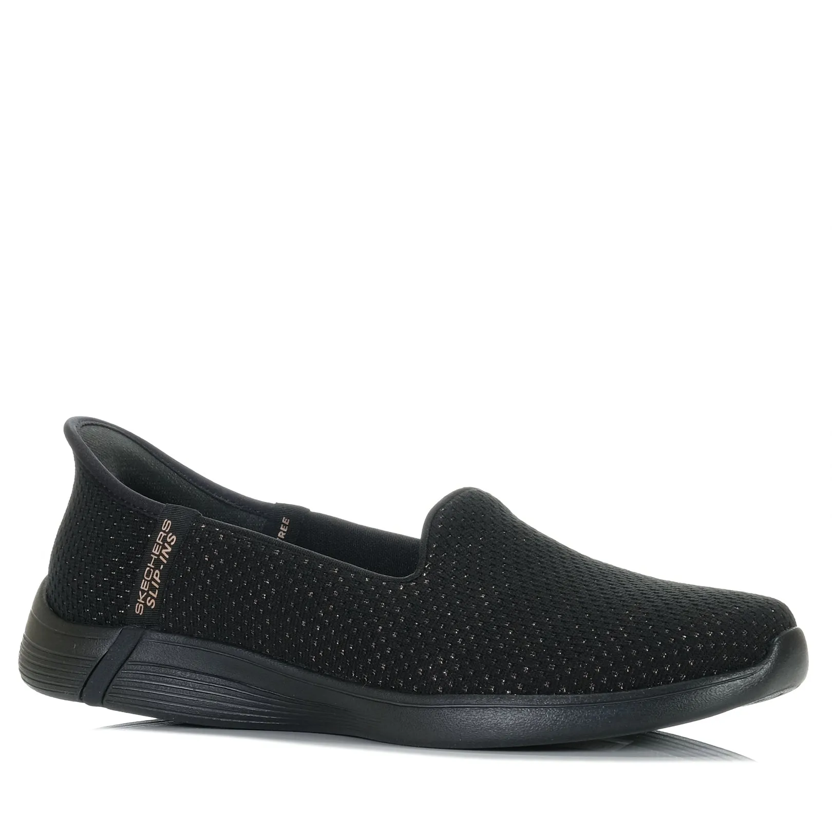 Skechers Slip-Ins: Unterwegs Schnell - Luminary 137291 Schwarz/Rosa Schuhe_Skechers